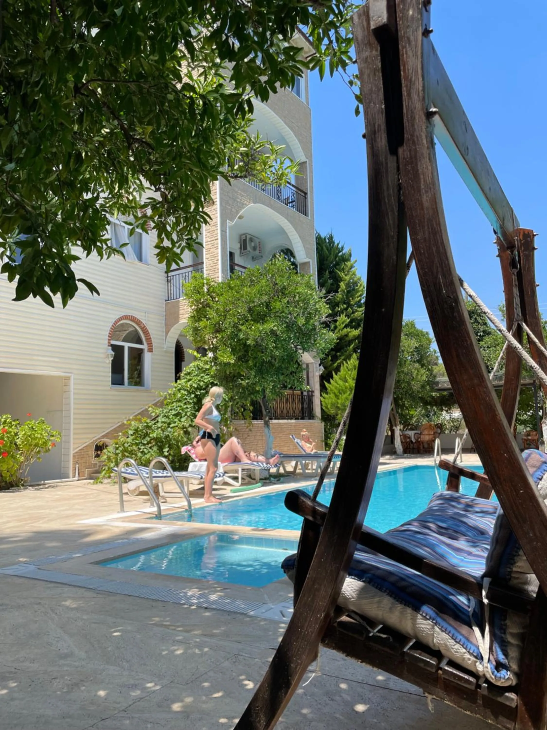 Pool view in Felicity Hotel & Bungalows