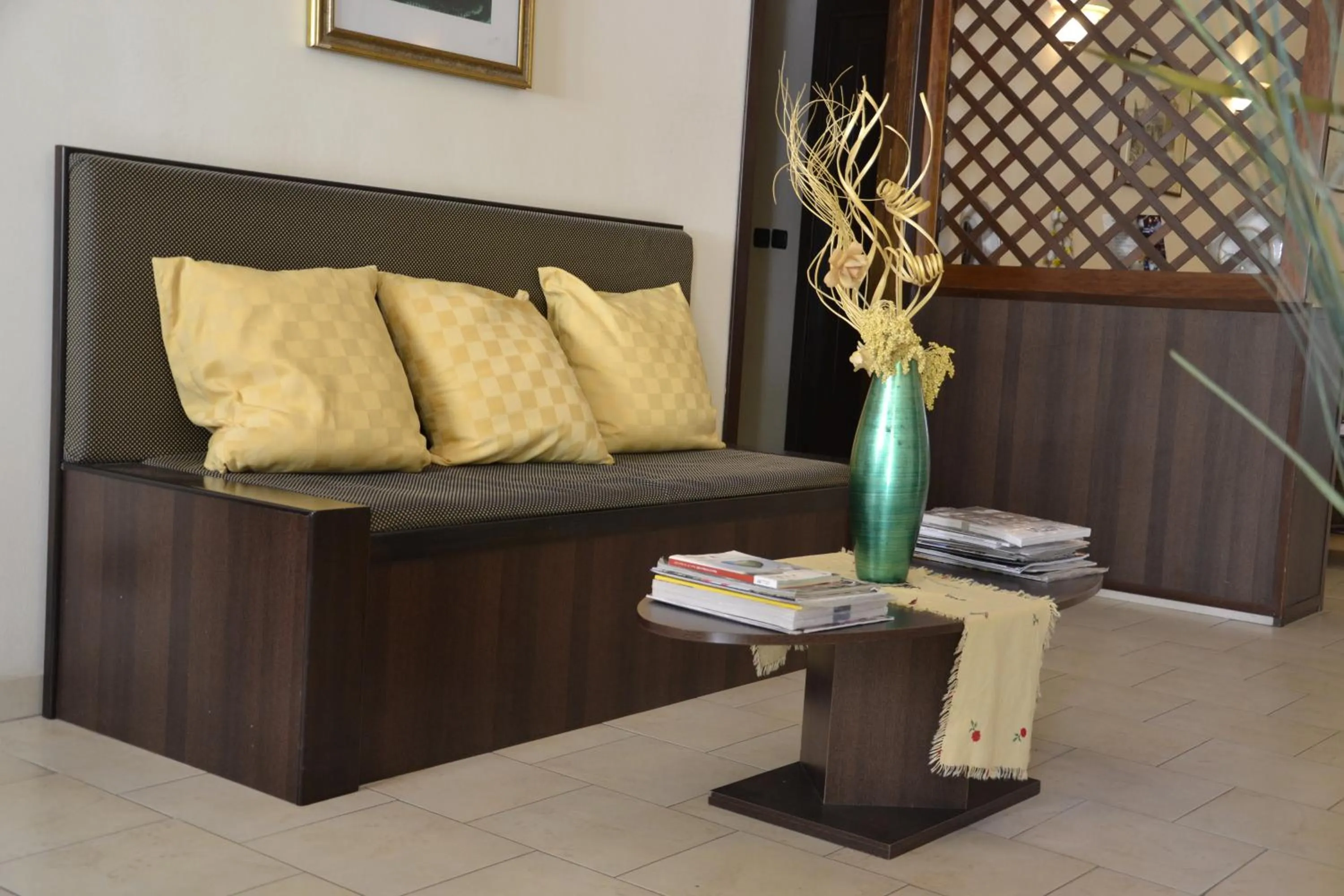 Lobby or reception in Hotel Marabel