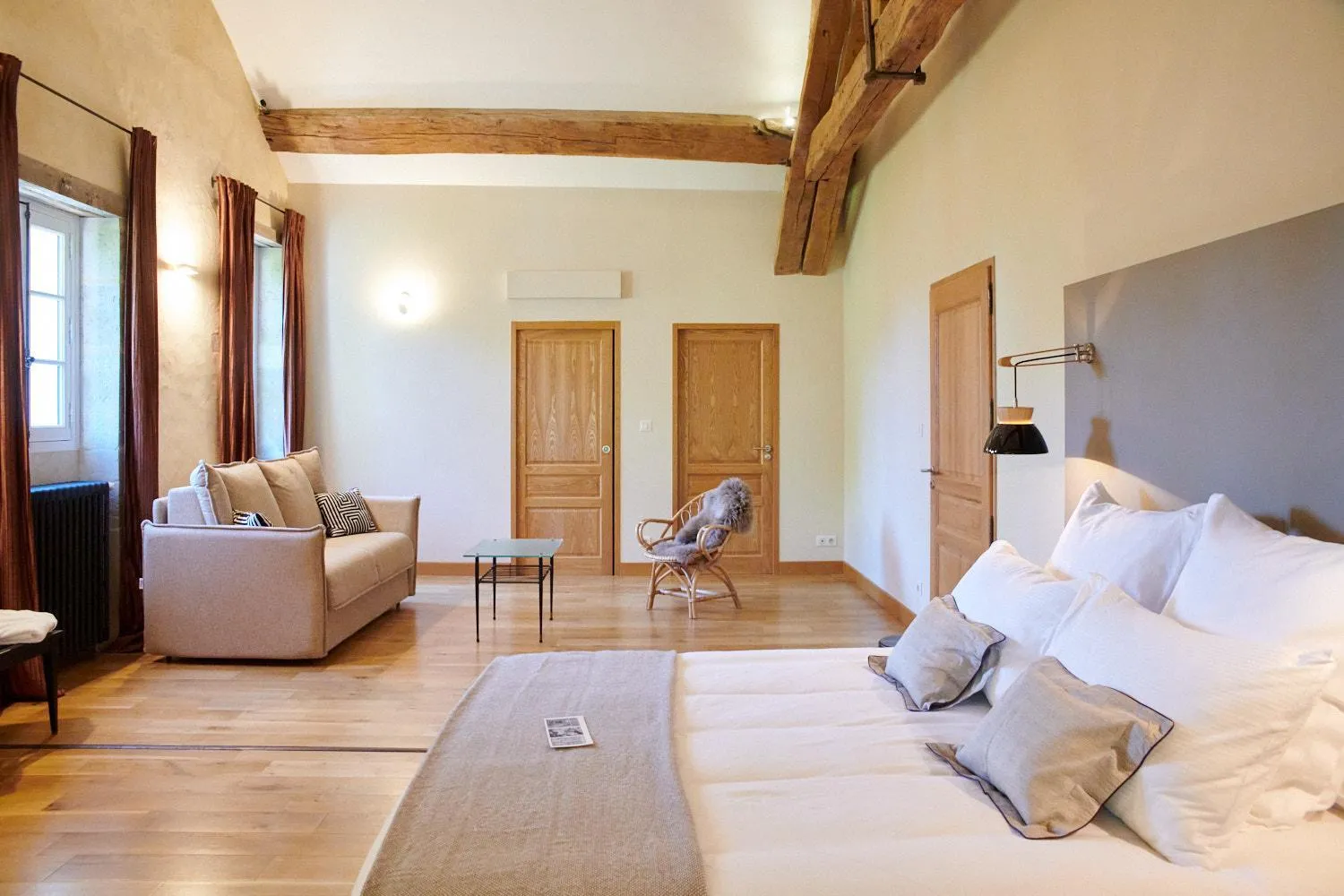 Bed in Maison Laroze