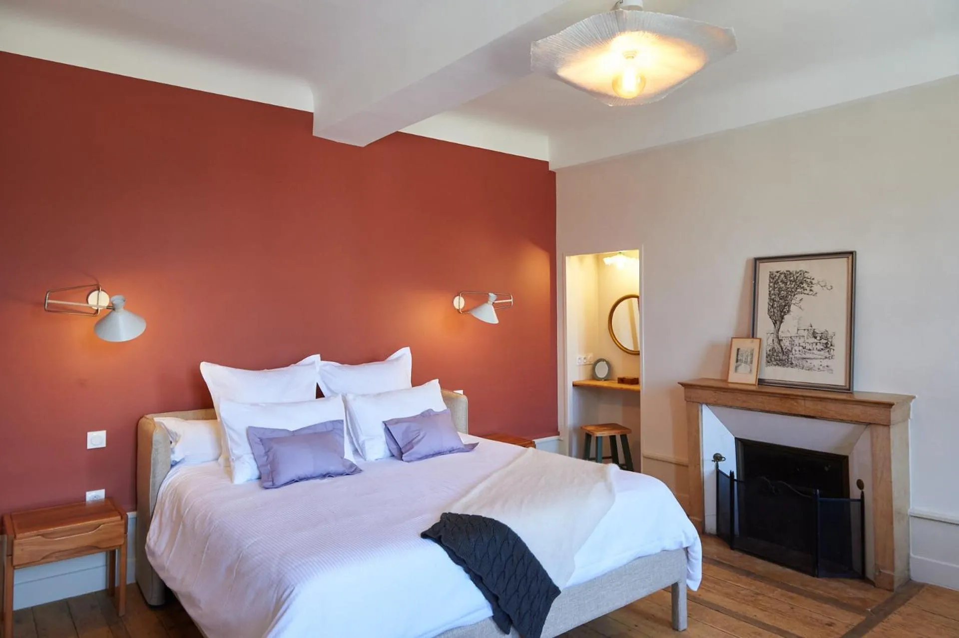 Bed in Maison Laroze