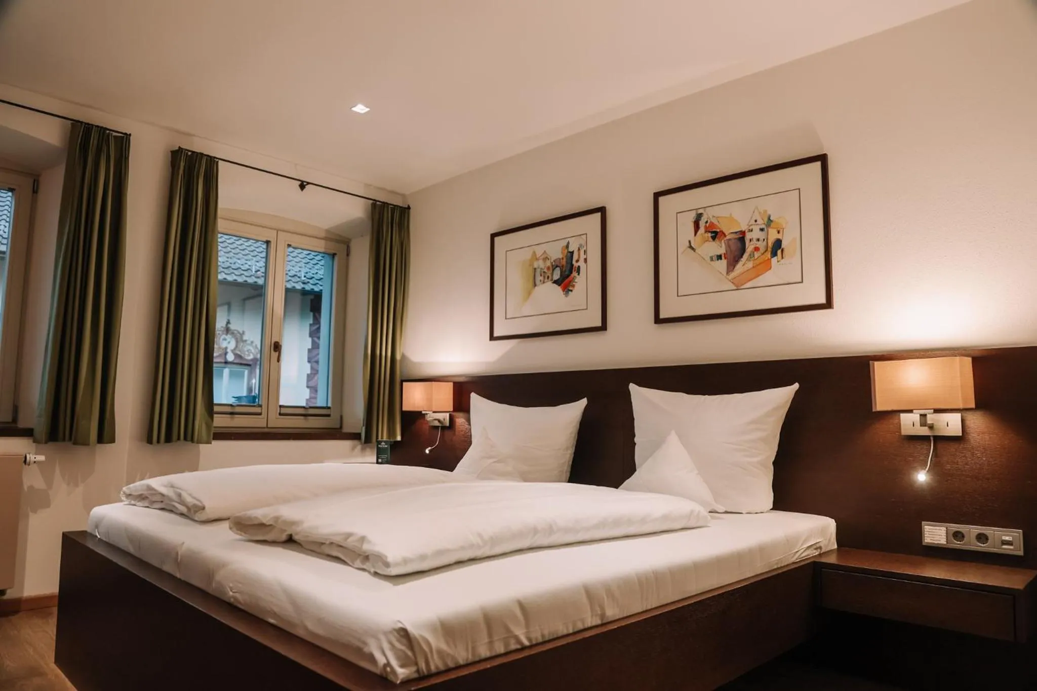 Photo of the whole room, Bed in Hotel Hofwirt Neubeuern