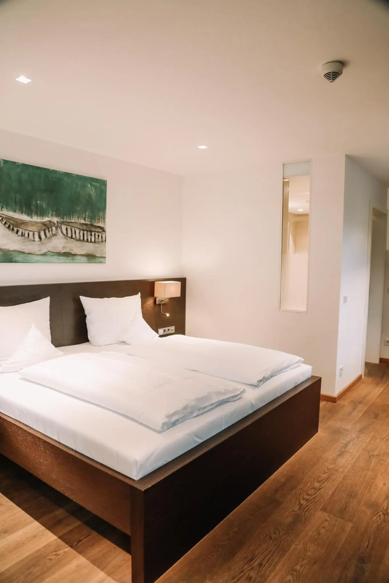 Bed in Hotel Hofwirt Neubeuern