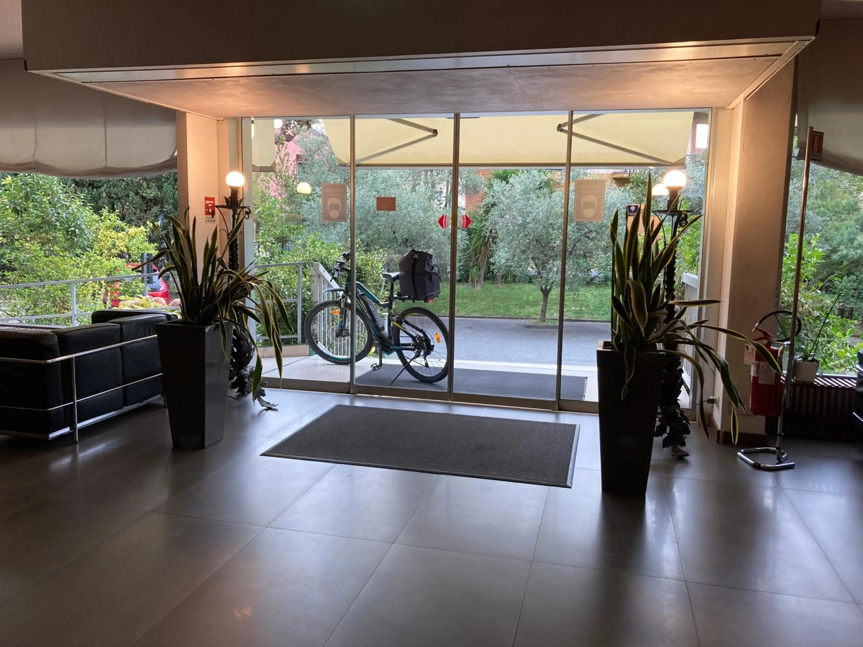 Lobby or reception in Hotel Ghironi