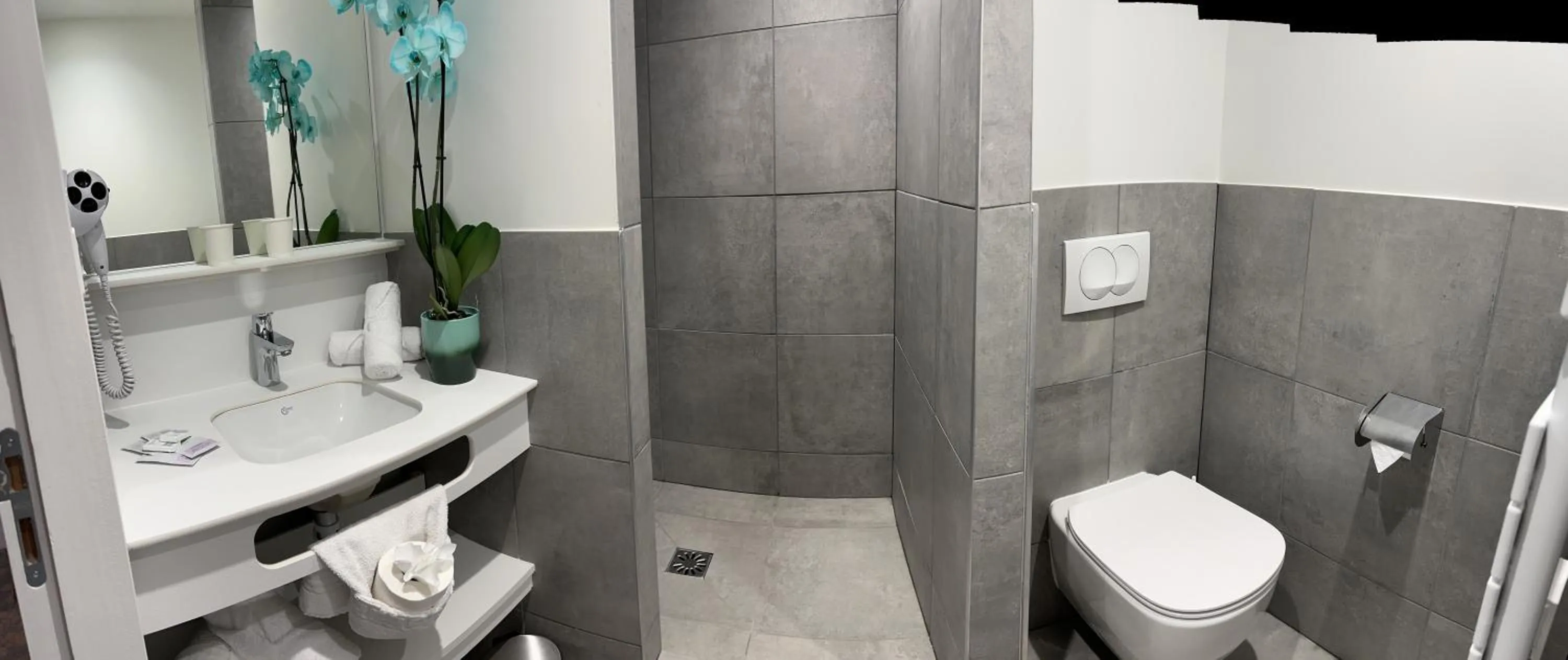 Shower in Village de vacances Fleurs et Neige