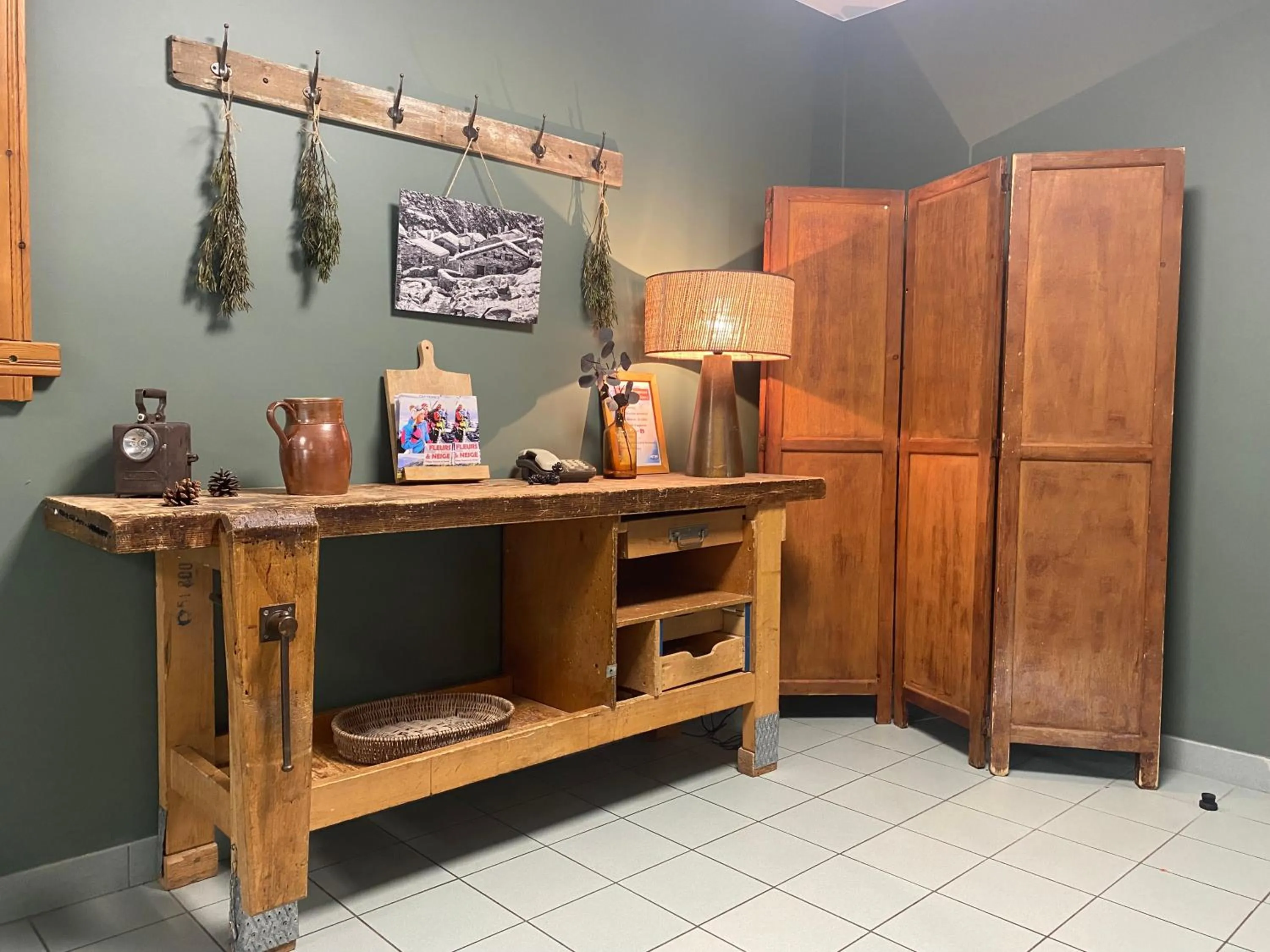 Lobby or reception in Village de vacances Fleurs et Neige