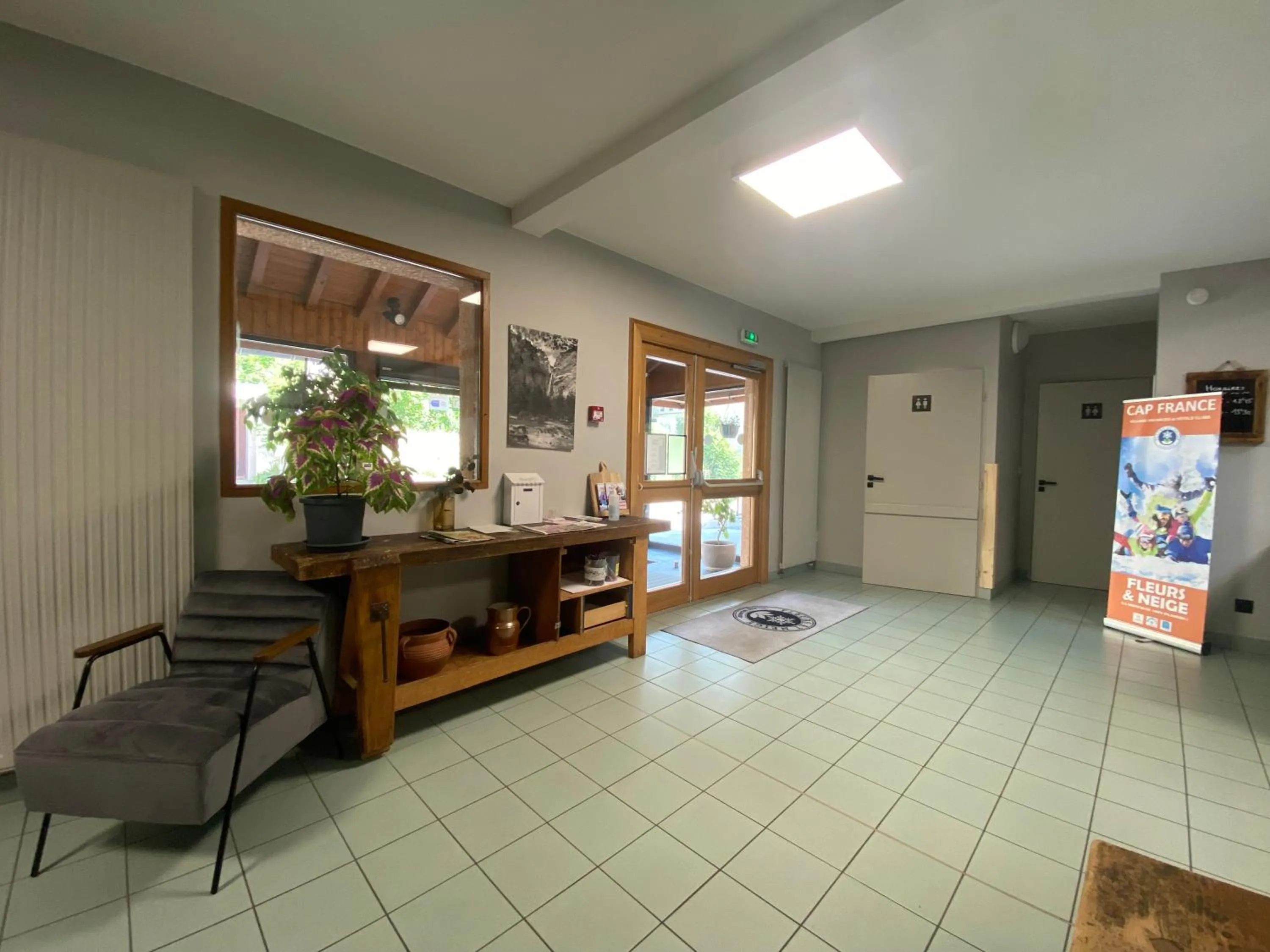 Lobby or reception in Village de vacances Fleurs et Neige