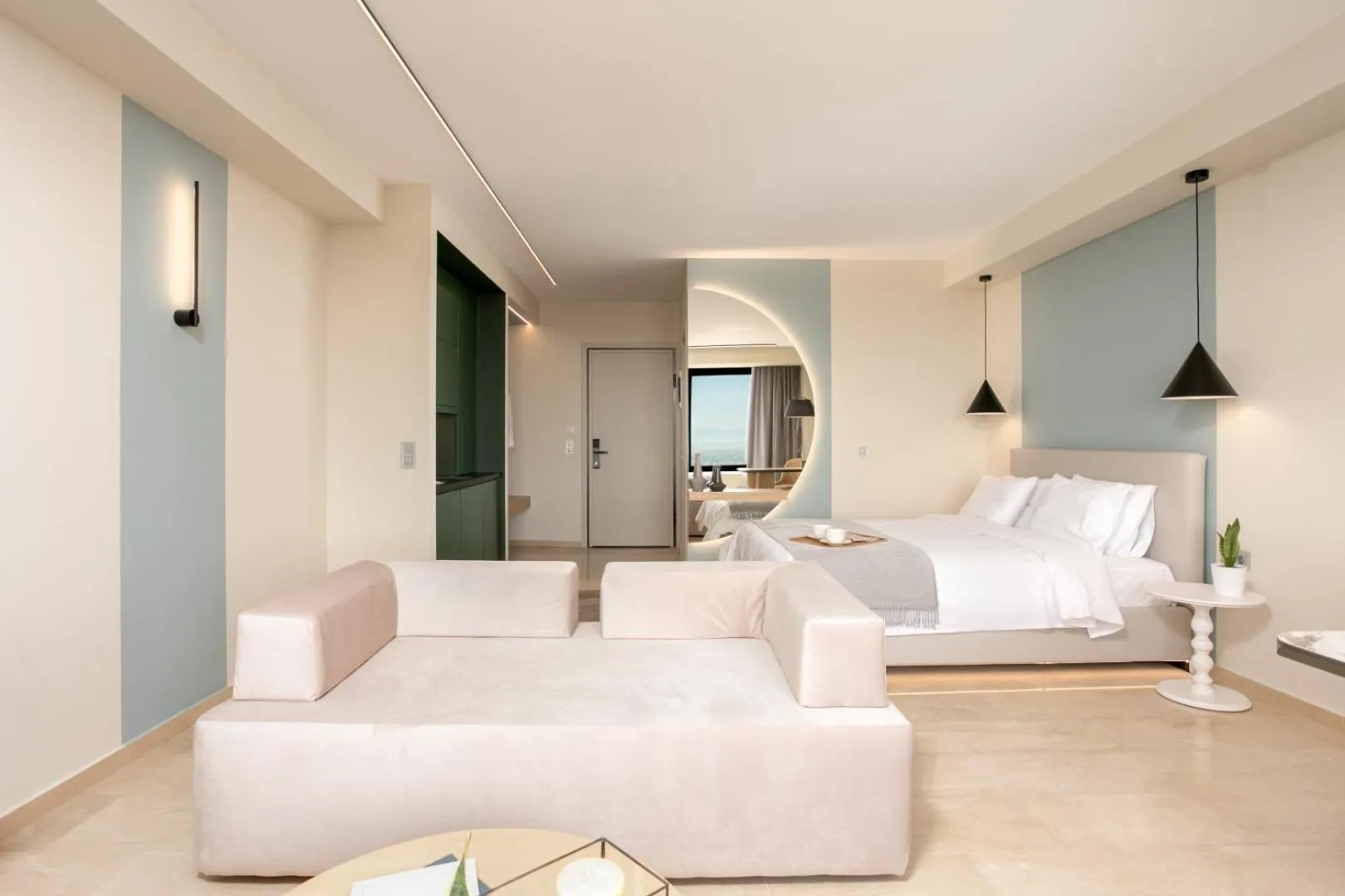 Seating area in Sea & the City