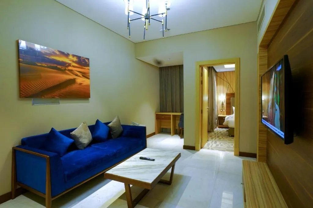 Bed in Al Aseel Hotel