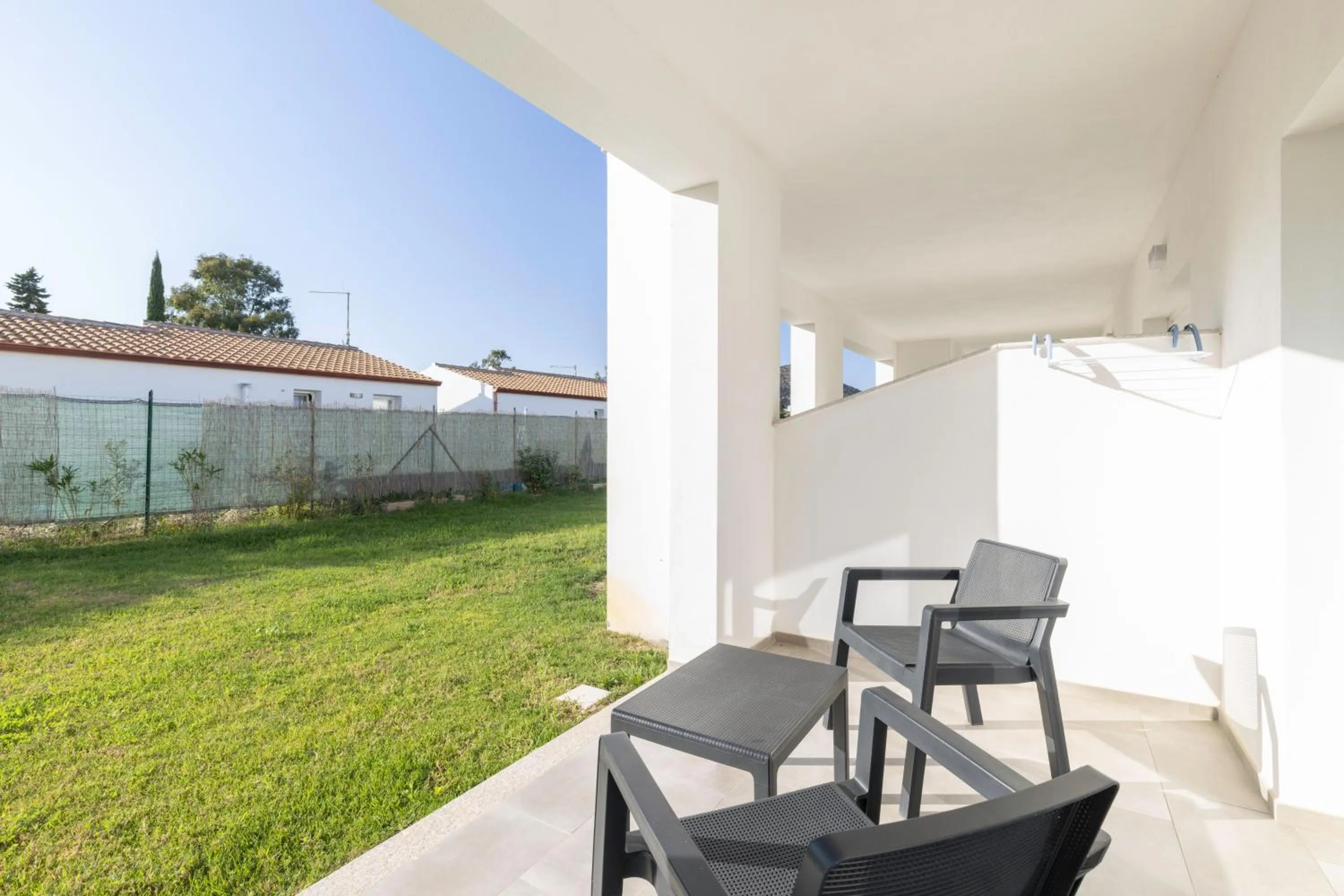 Patio in Hotel S'arena Beach