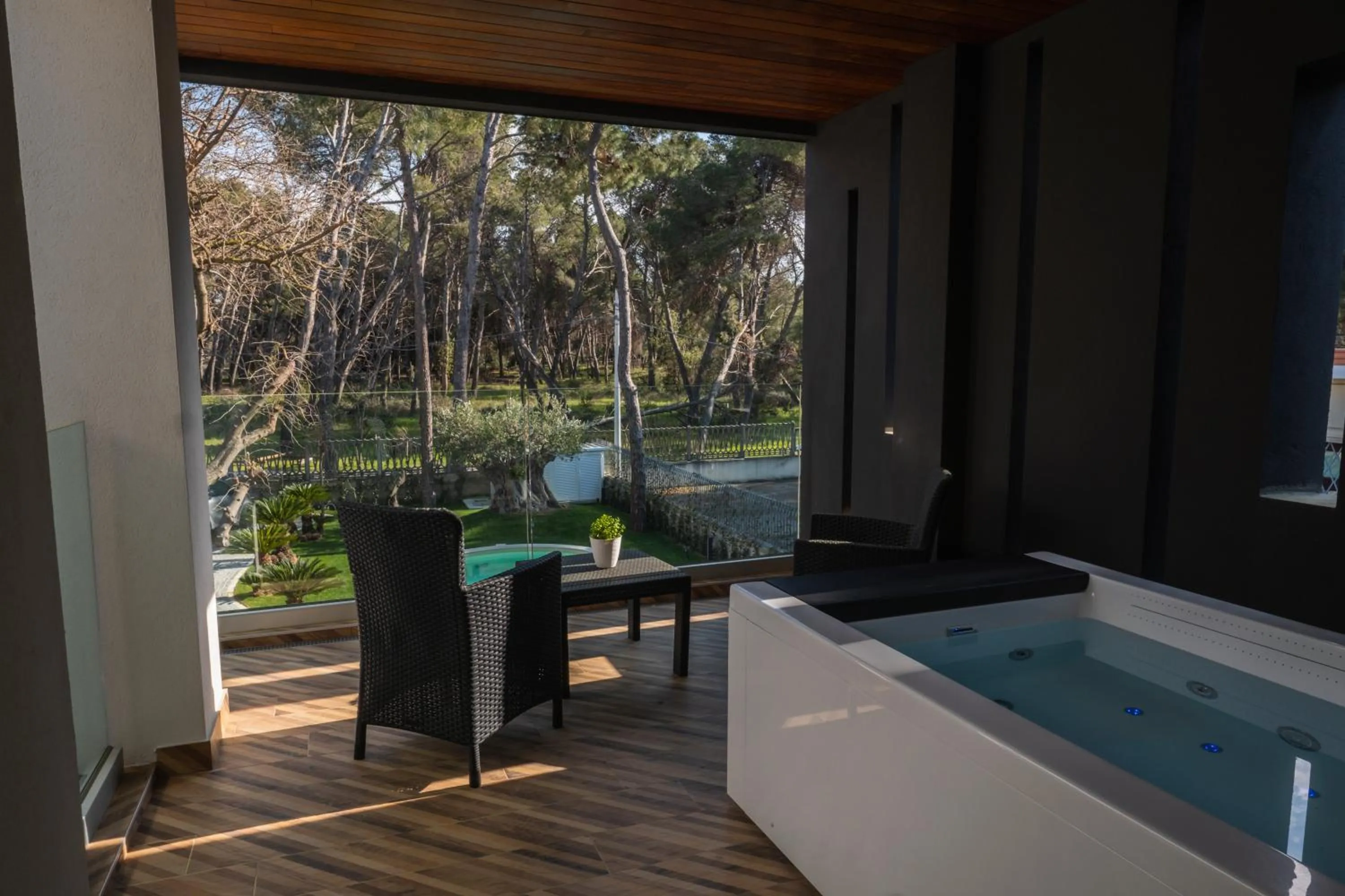 Balcony/Terrace in Luxury B&B La Riserva Dannunziana