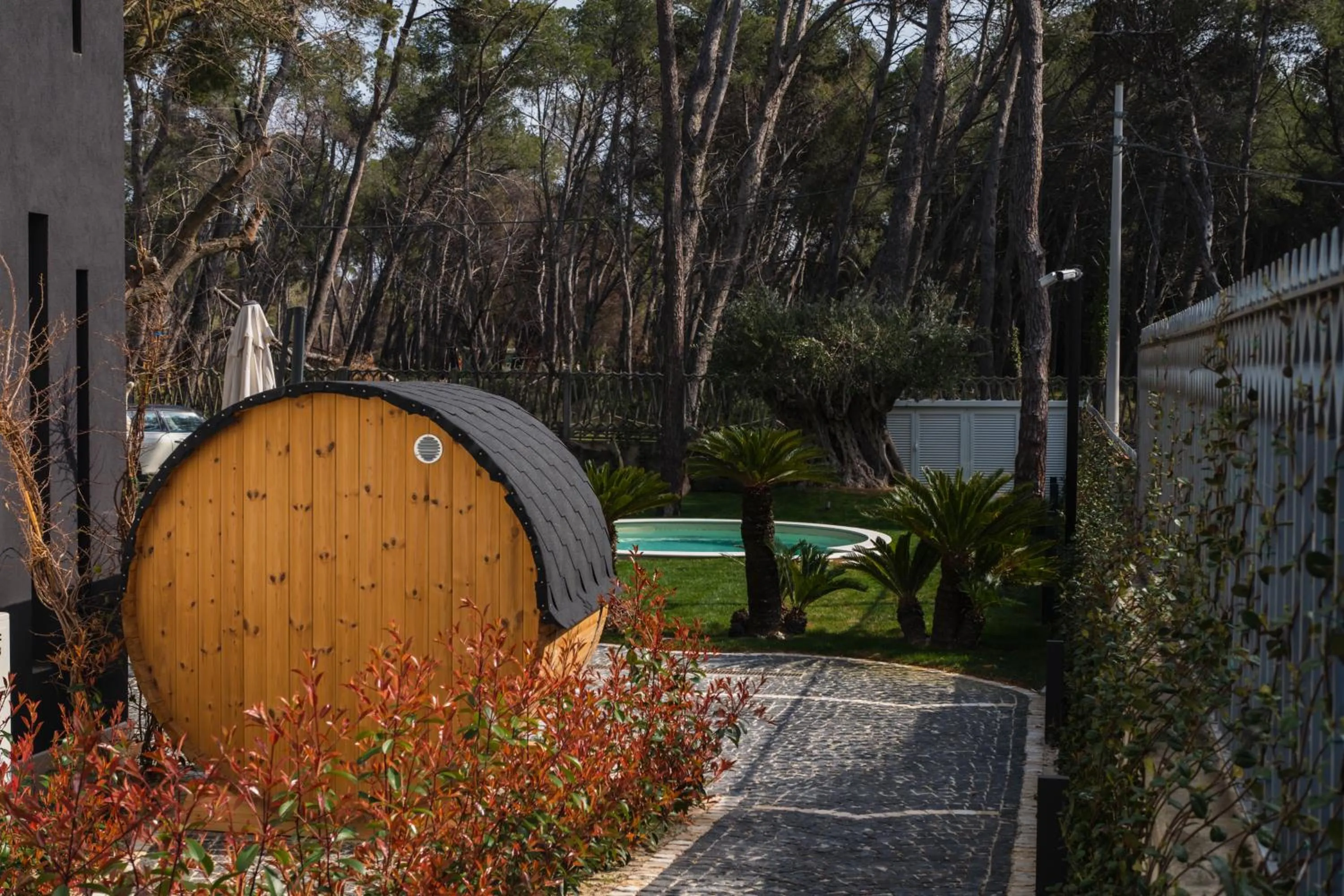 Garden in Luxury B&B La Riserva Dannunziana