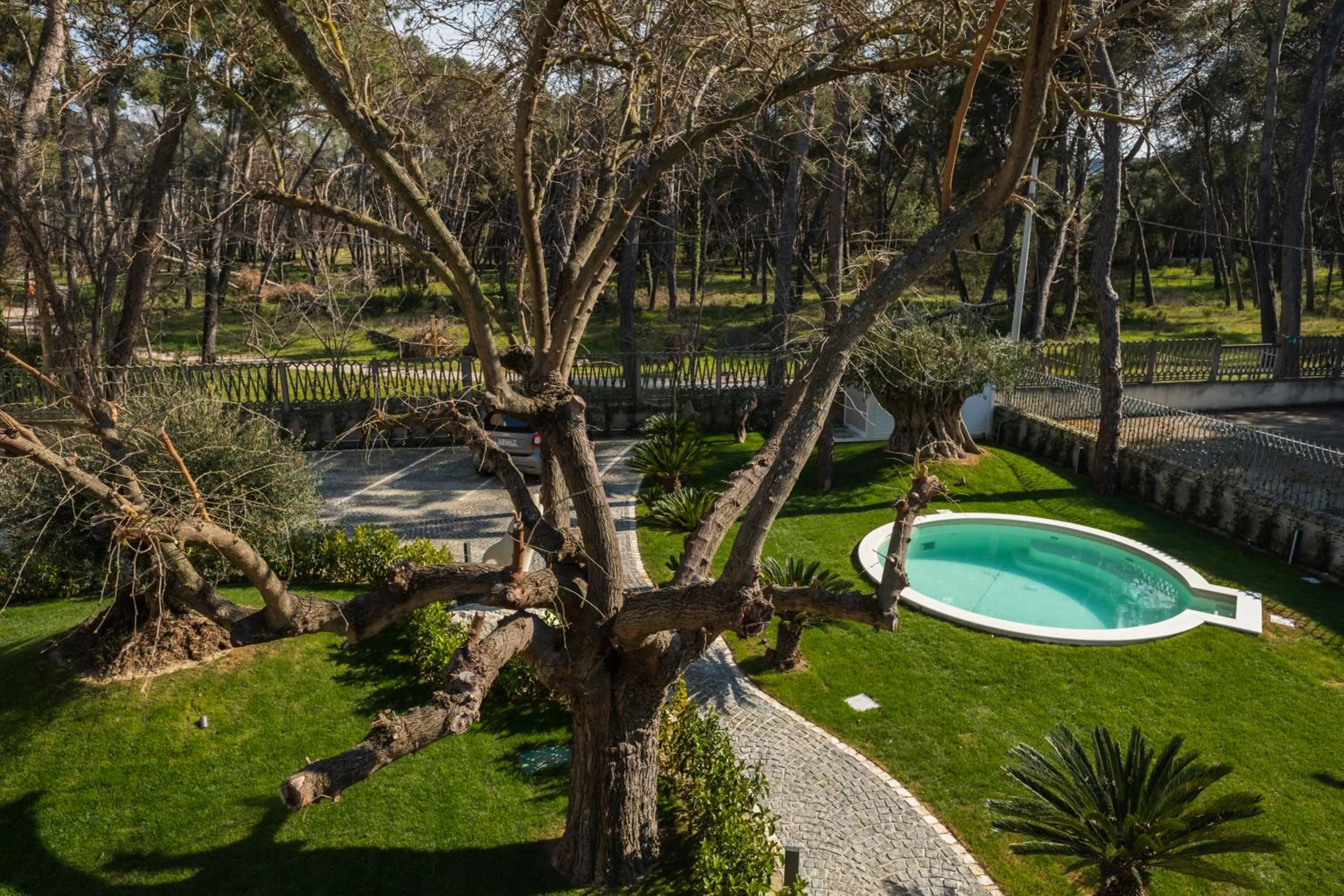 Garden in Luxury B&B La Riserva Dannunziana