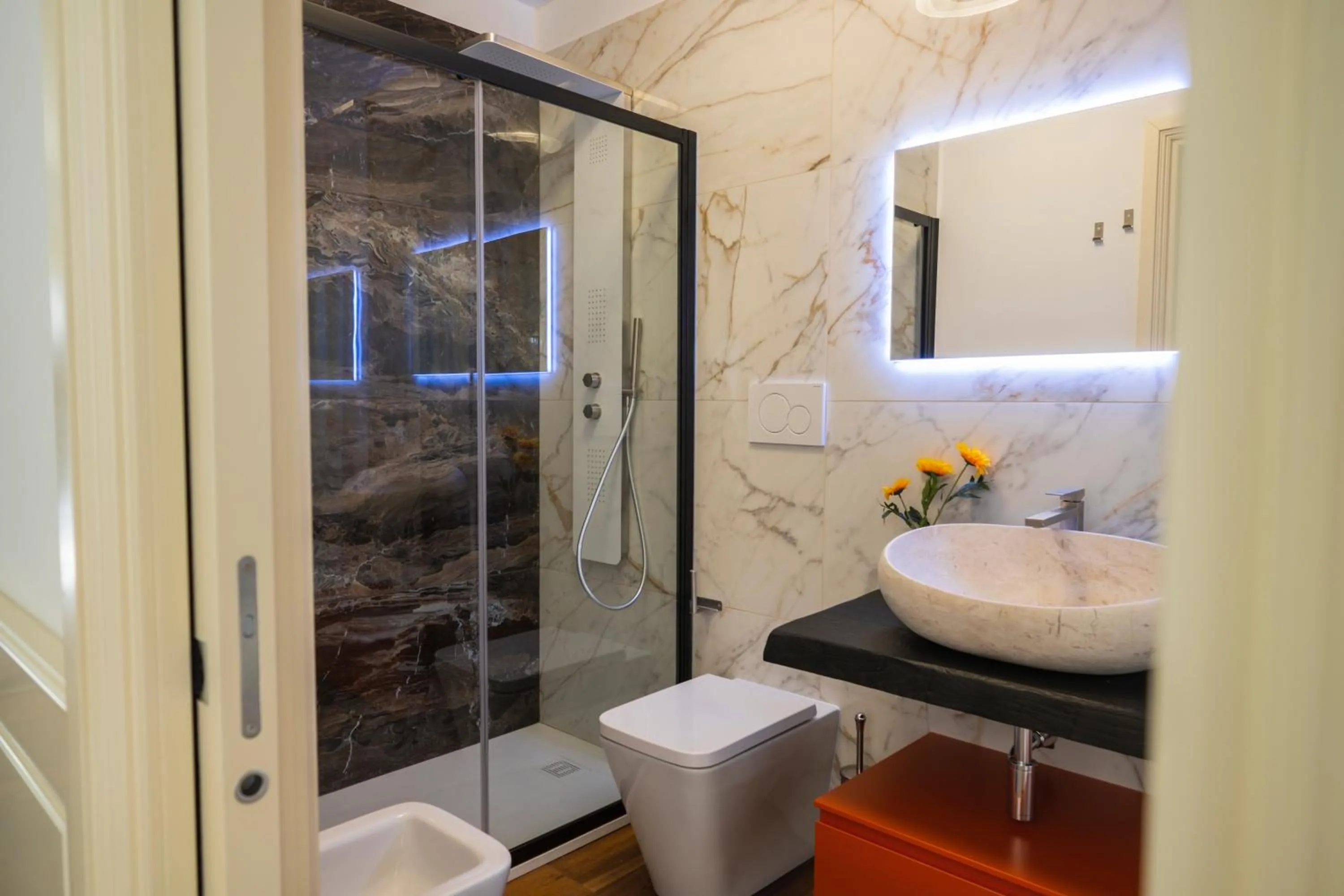 Bathroom in Luxury B&B La Riserva Dannunziana