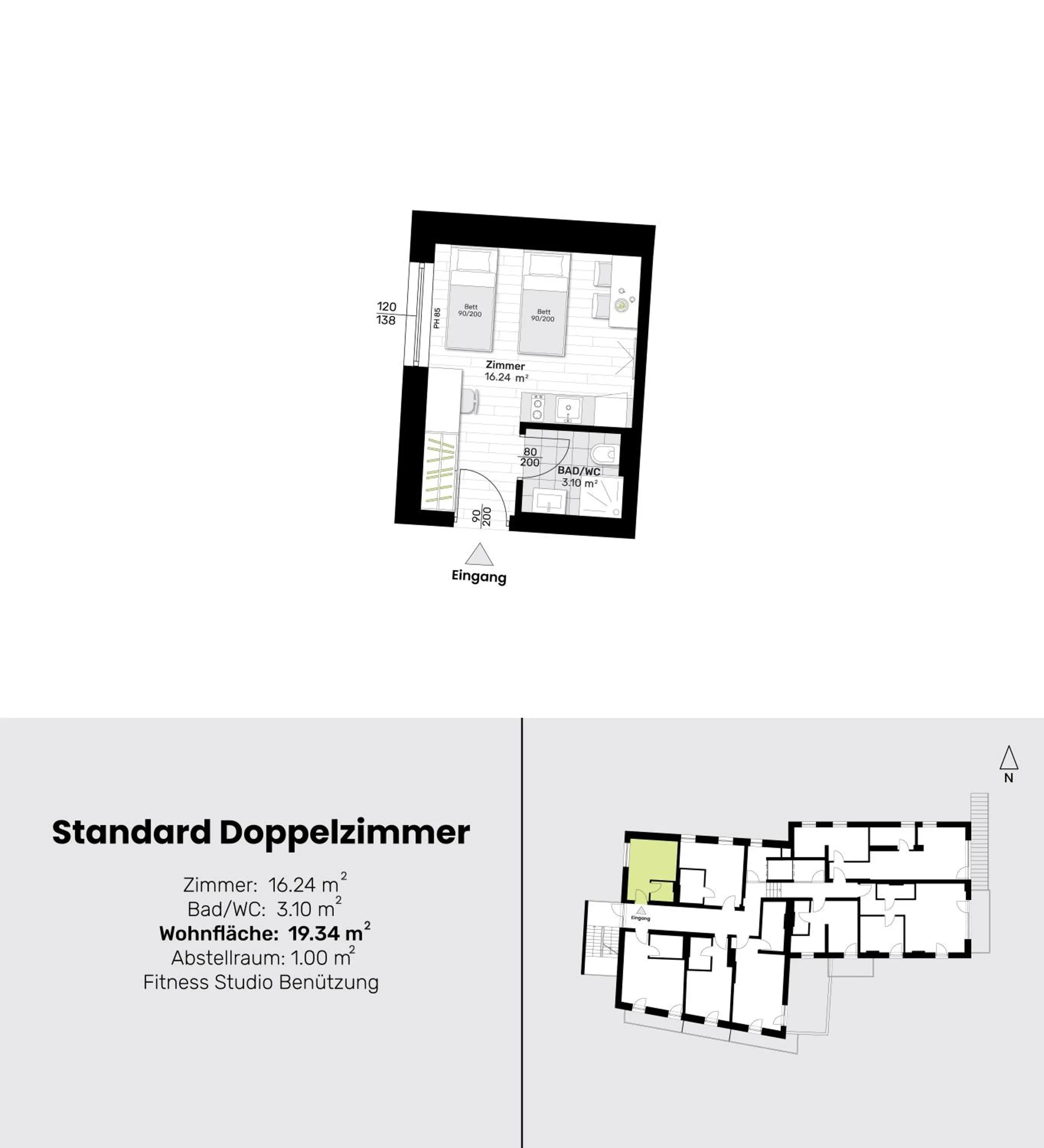 Floor plan in Rittertal