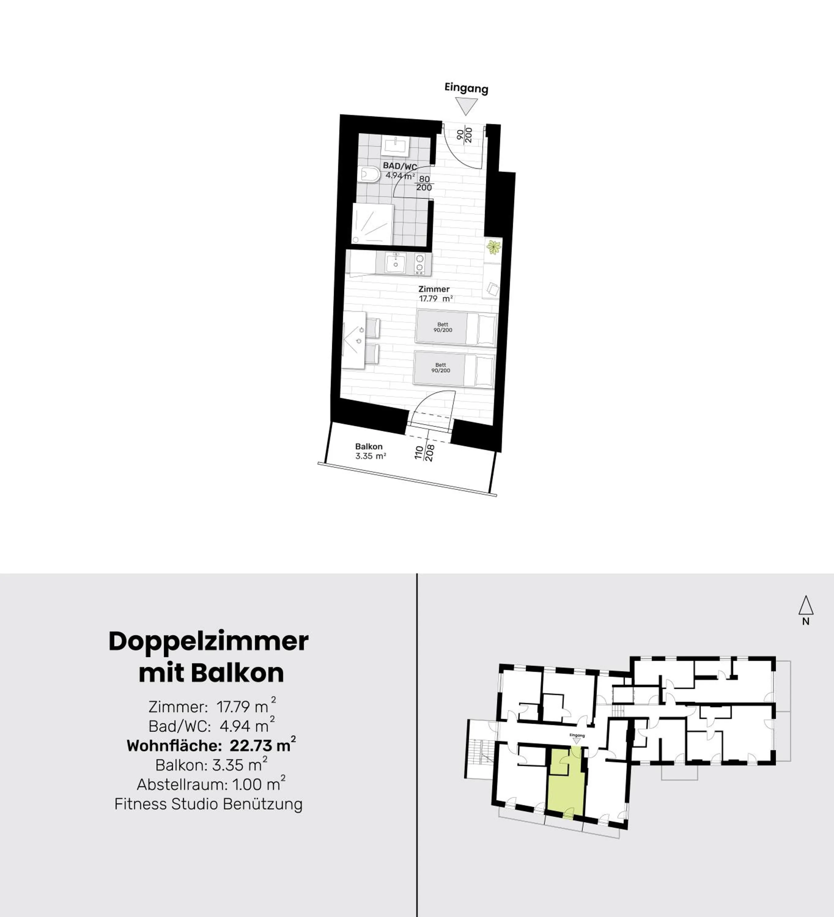 Floor plan in Rittertal