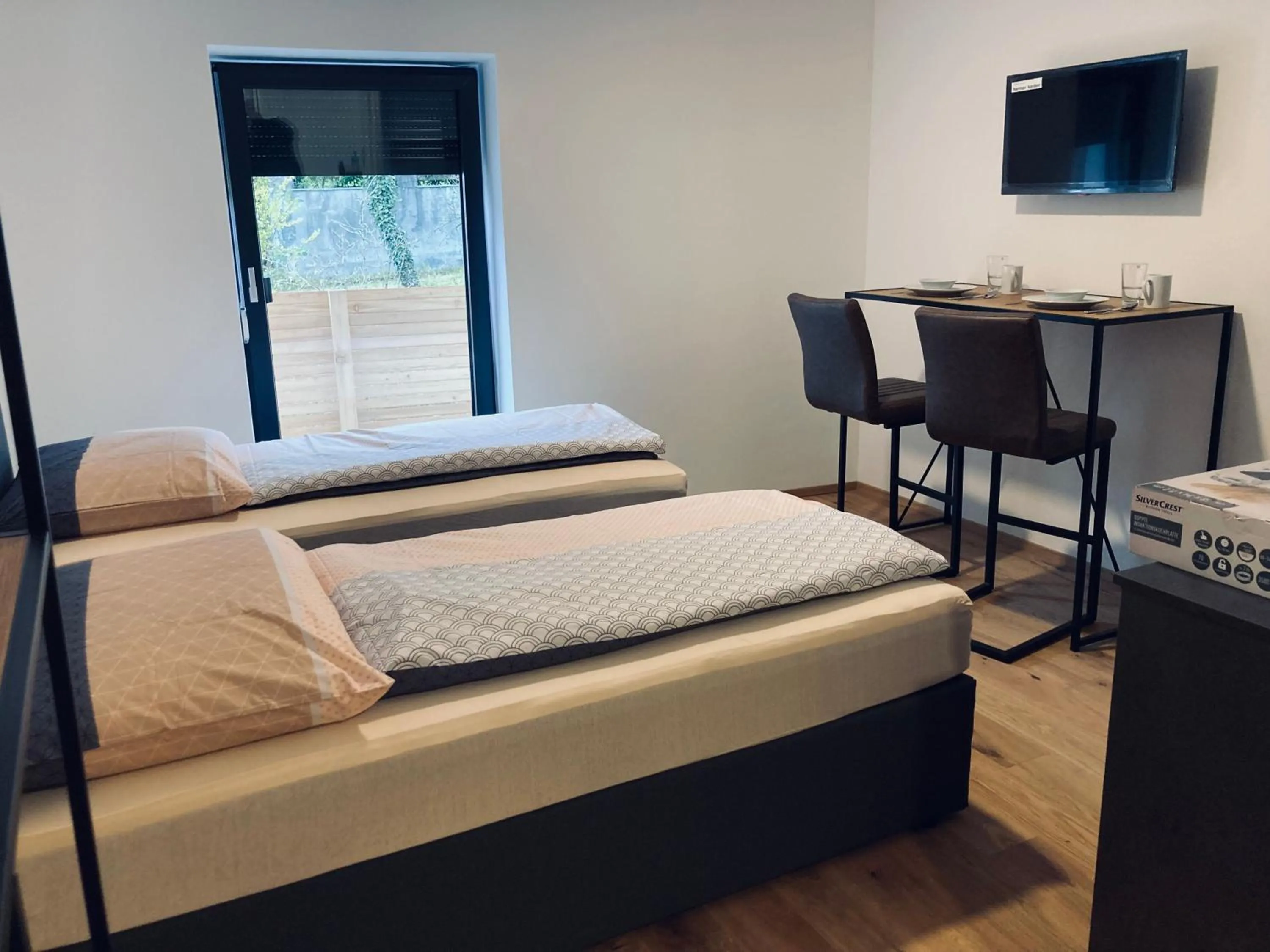 Photo of the whole room, Bed in Rittertal