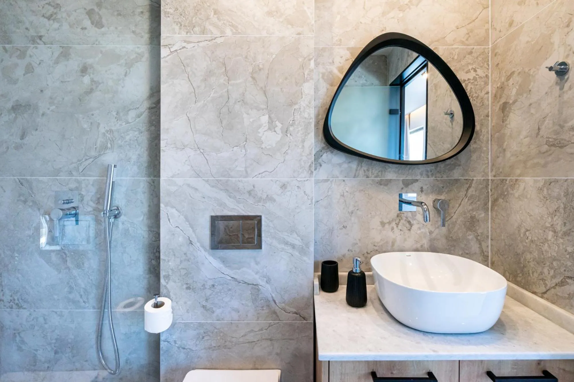 Bathroom in Pathos SeaSide Suites