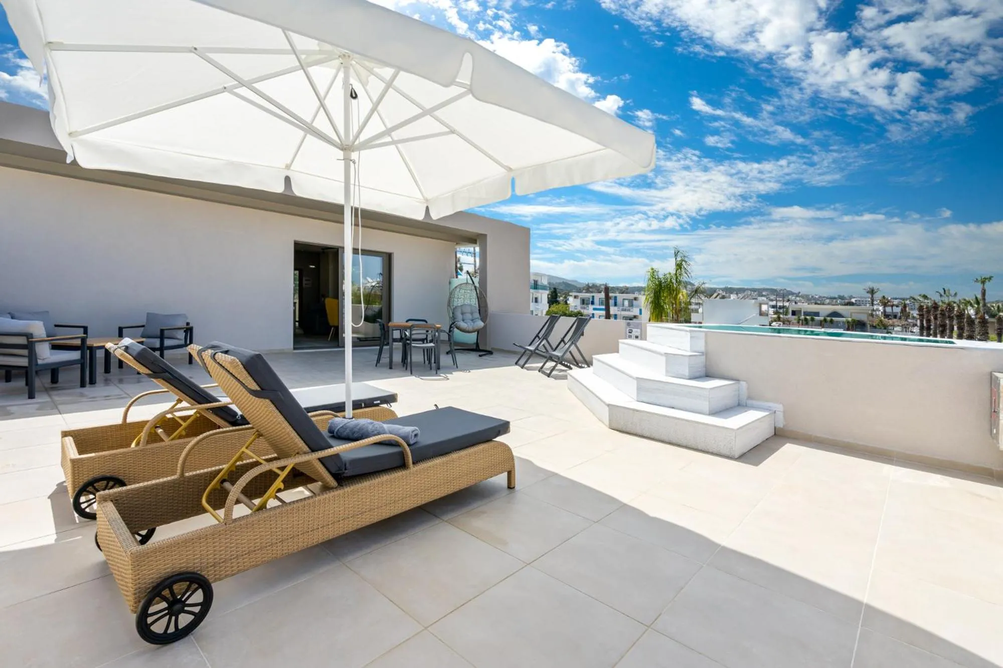 Balcony/Terrace in Pathos SeaSide Suites