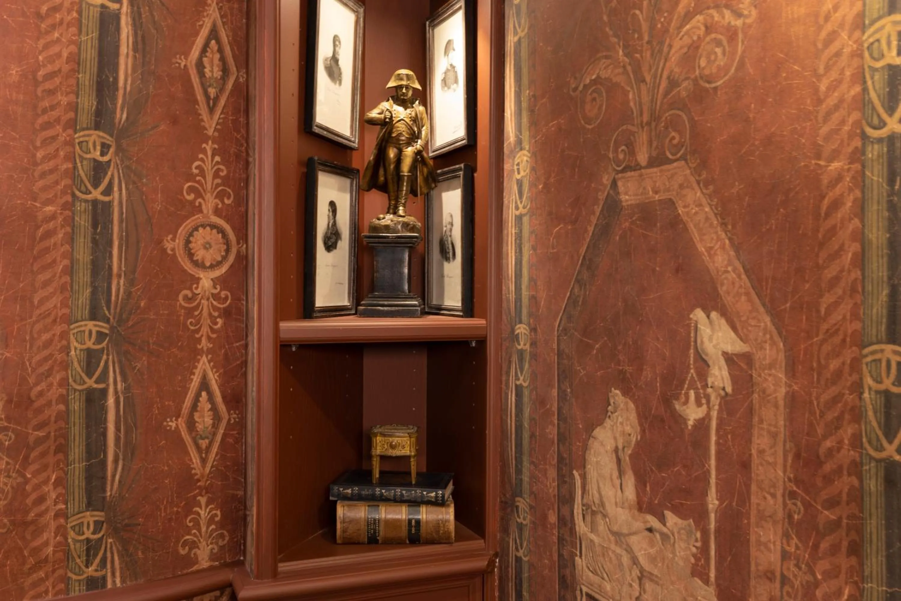 Decorative detail in Maison Cardinal Furstemberg