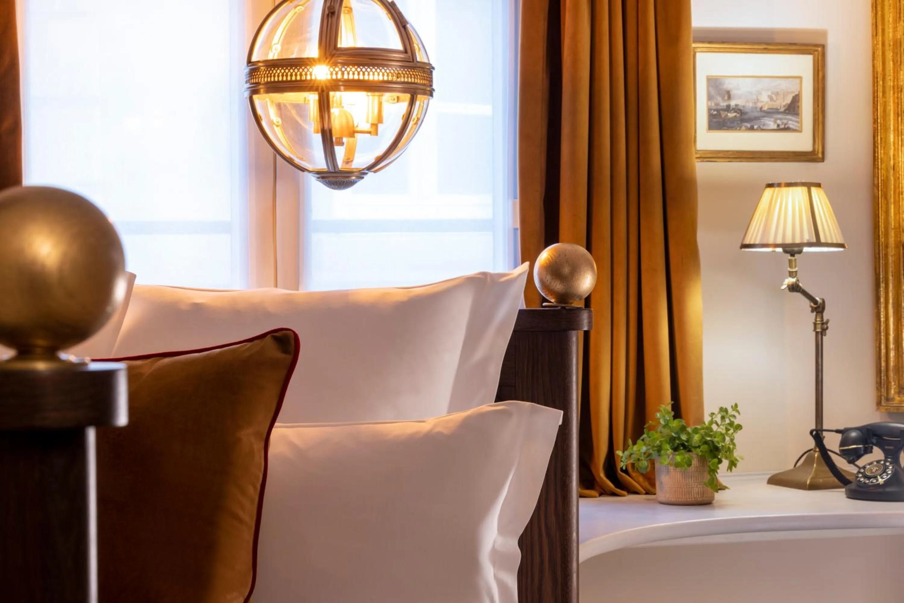 Bedroom, Bed in Maison Cardinal Furstemberg