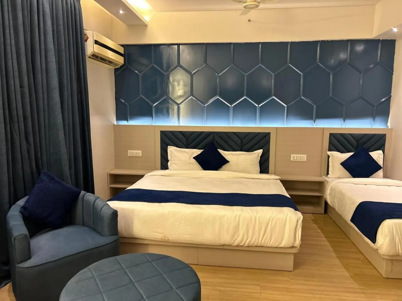 Bed in The Origin Suites DLF MY PAD