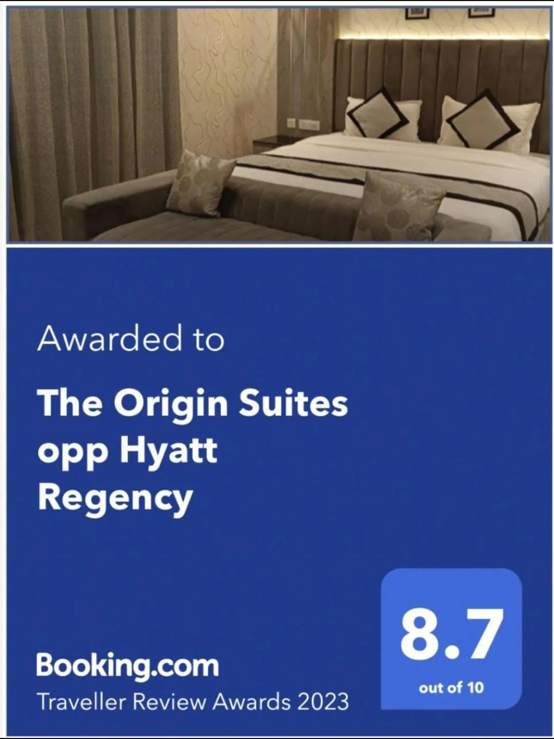 Bed in The Origin Suites DLF MY PAD