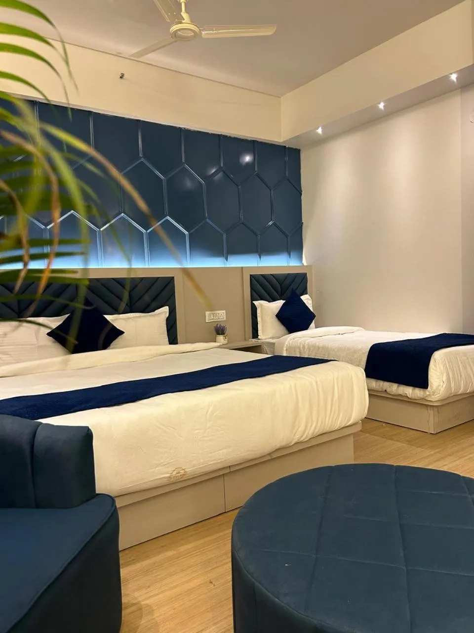 Bed in The Origin Suites DLF MY PAD