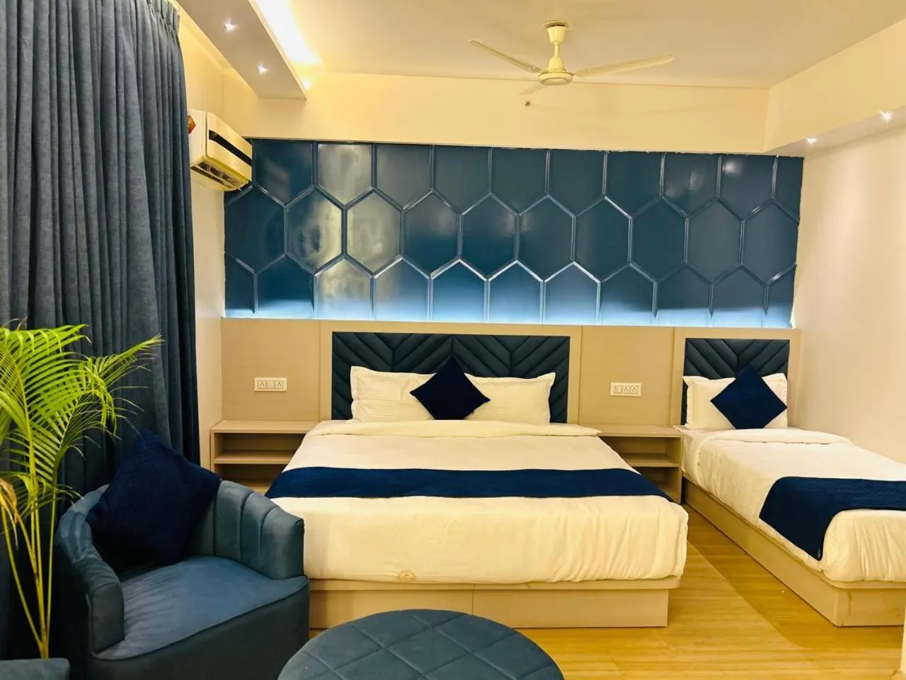 Bed in The Origin Suites DLF MY PAD