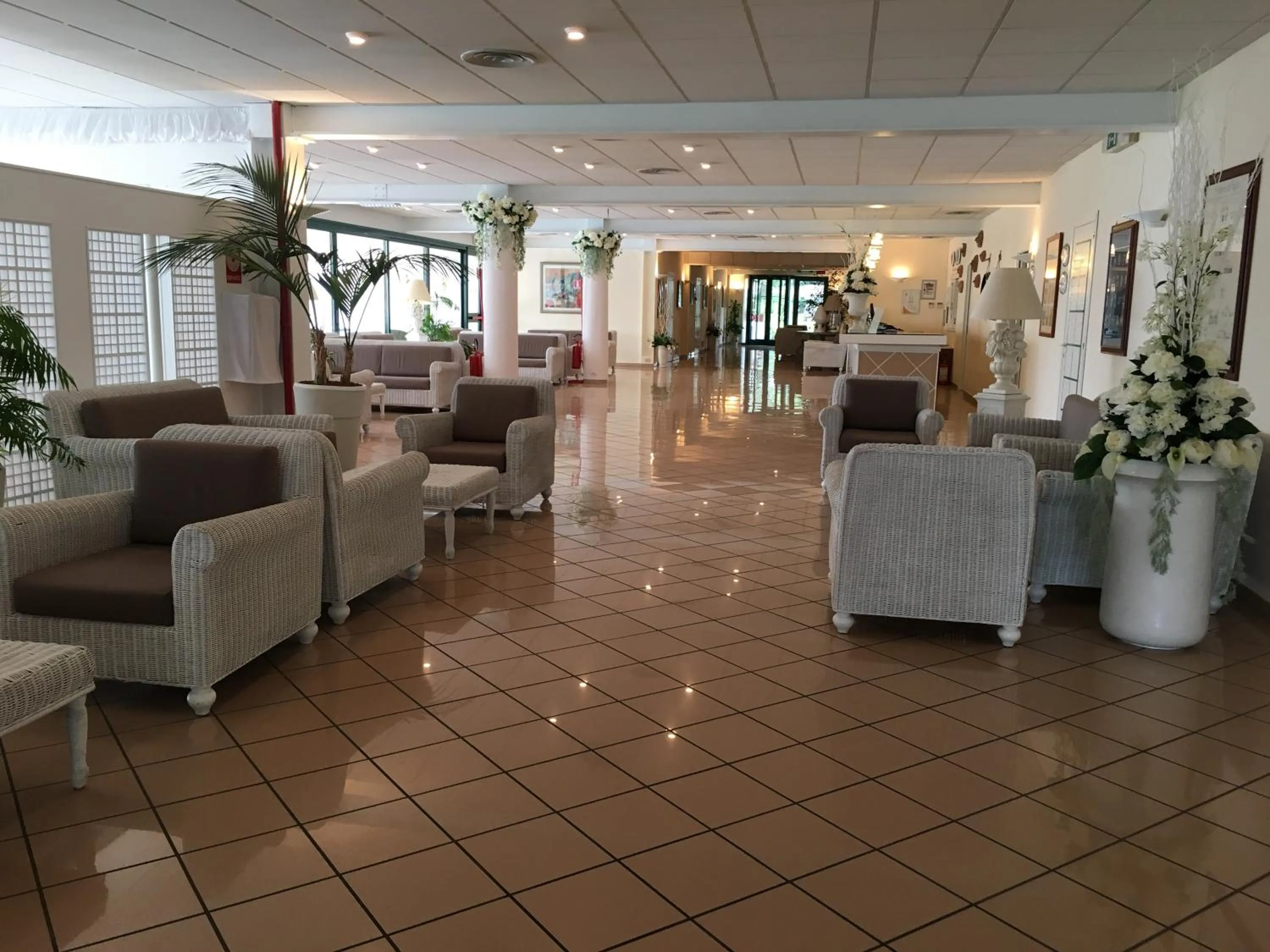 Lobby or reception in Hotel Sierra Silvana