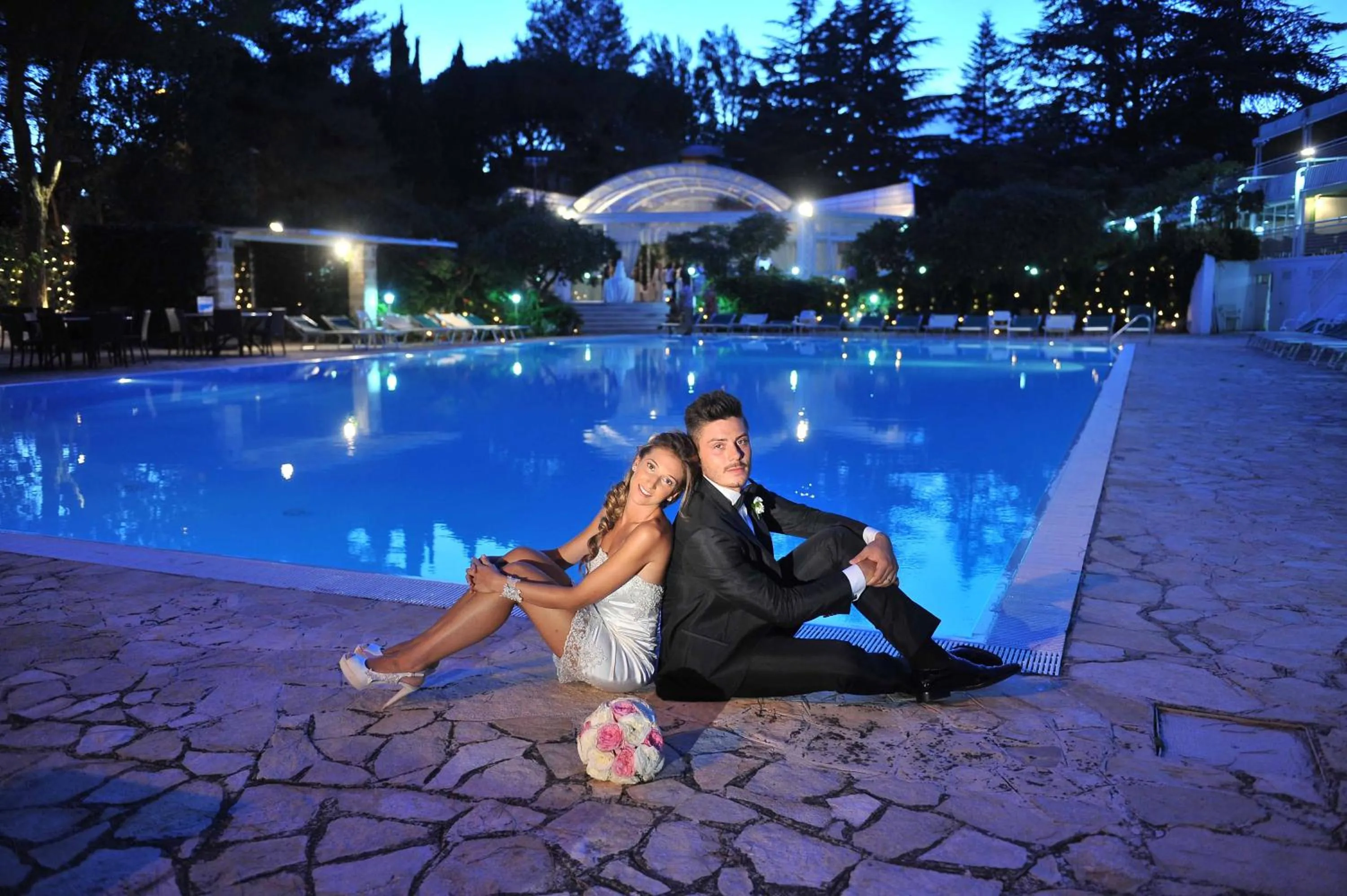 Swimming pool in Hotel Sierra Silvana