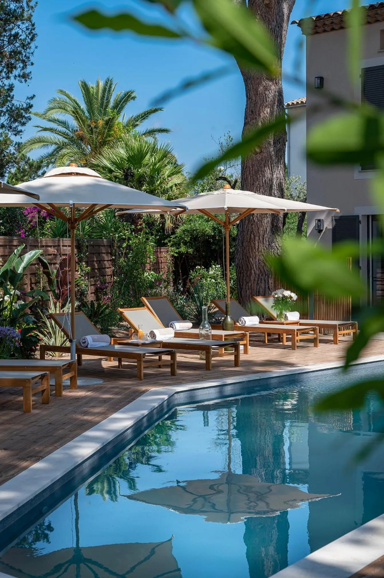 Swimming pool in Lou Cagnard