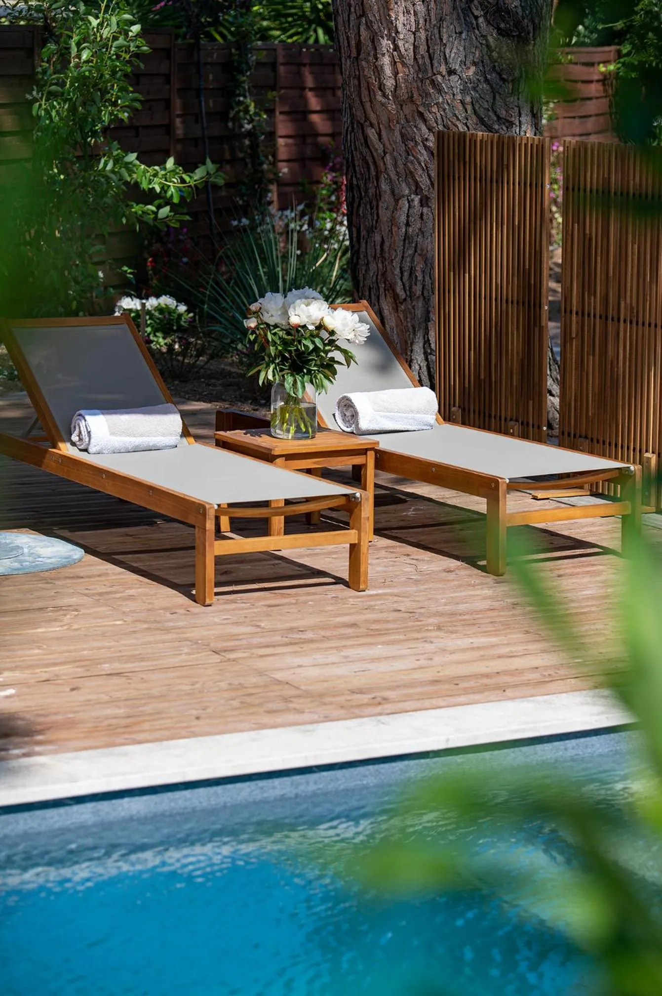 Swimming pool in Lou Cagnard