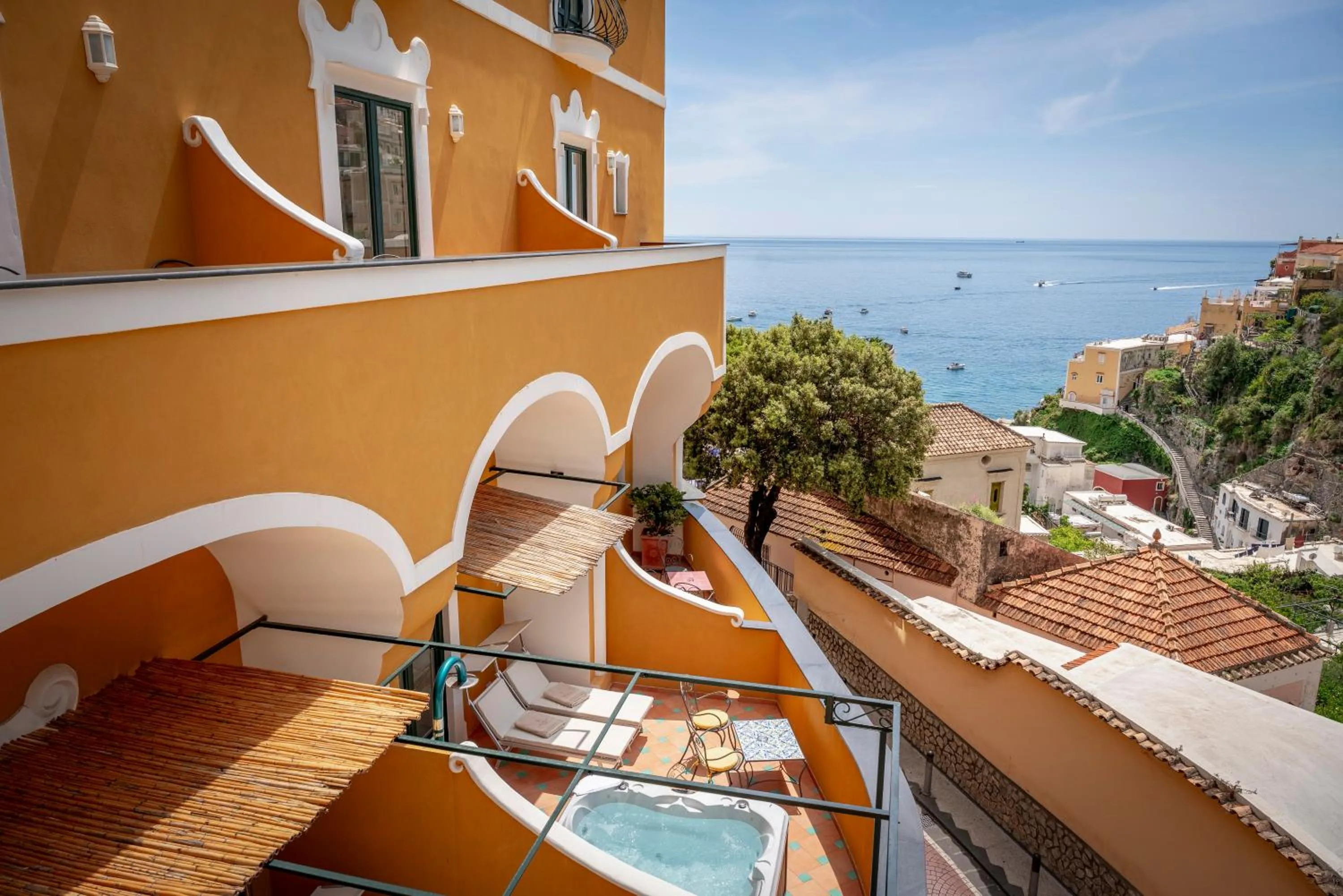 Balcony/Terrace in Hotel Savoia