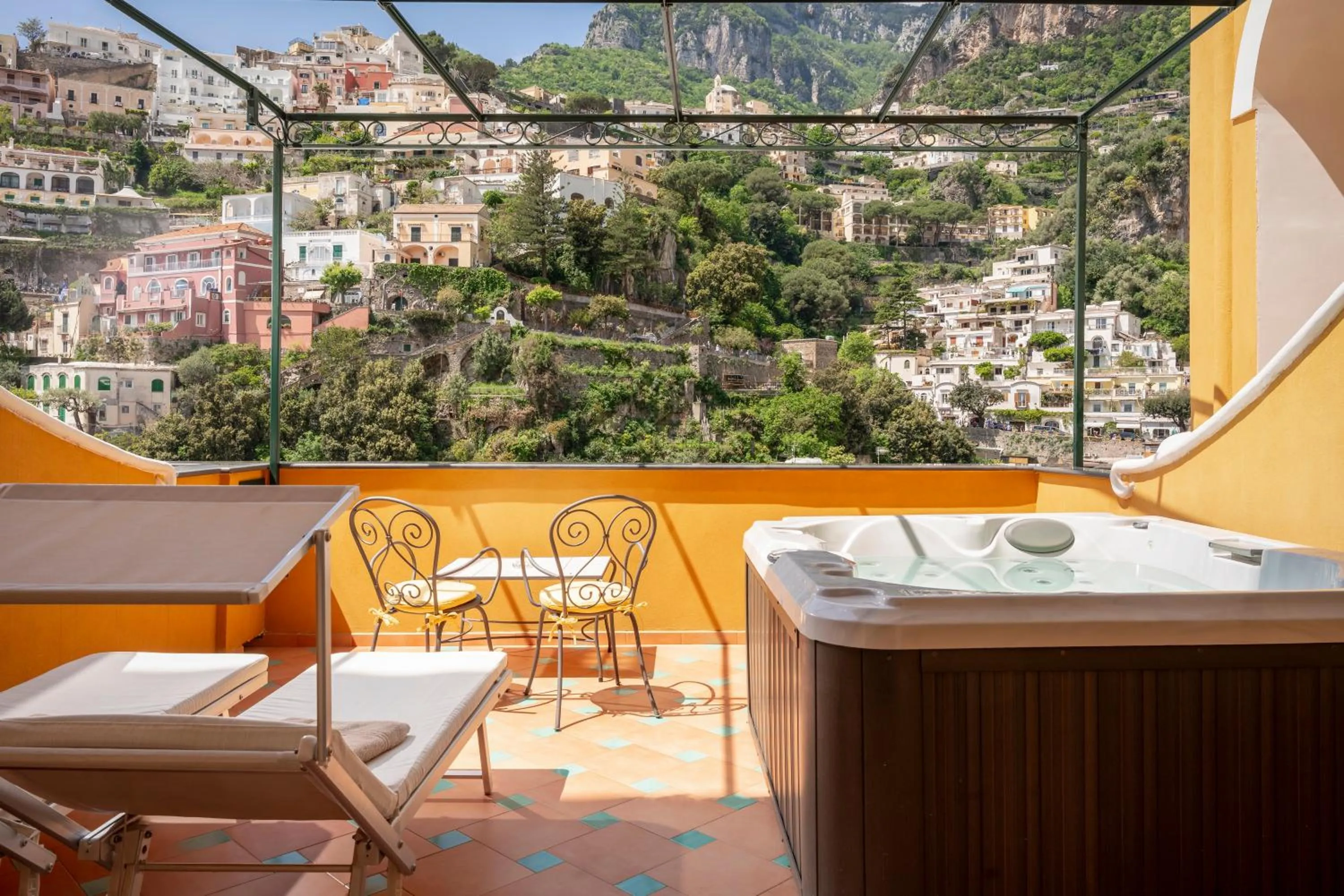 Balcony/Terrace in Hotel Savoia