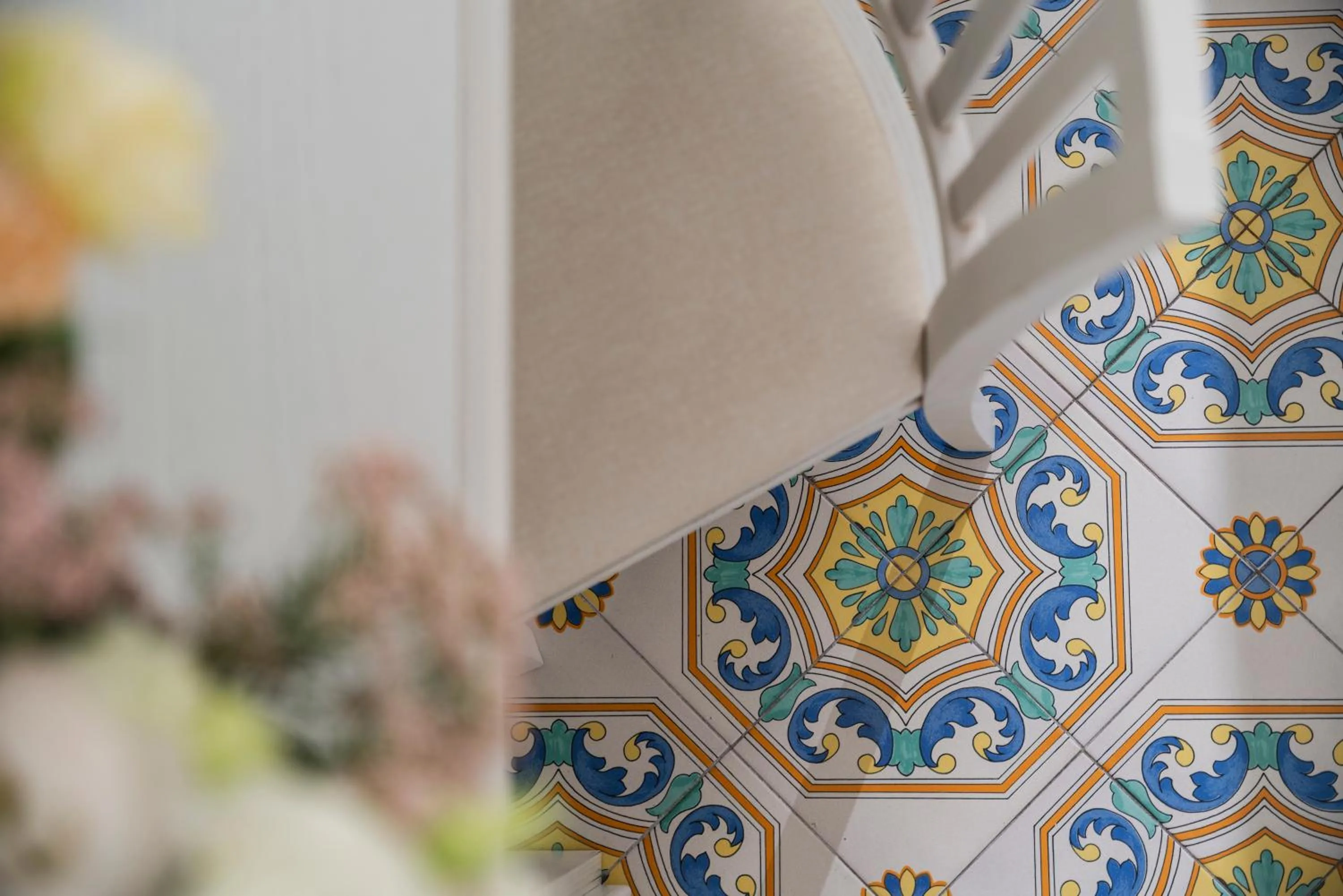 Decorative detail in Hotel Savoia