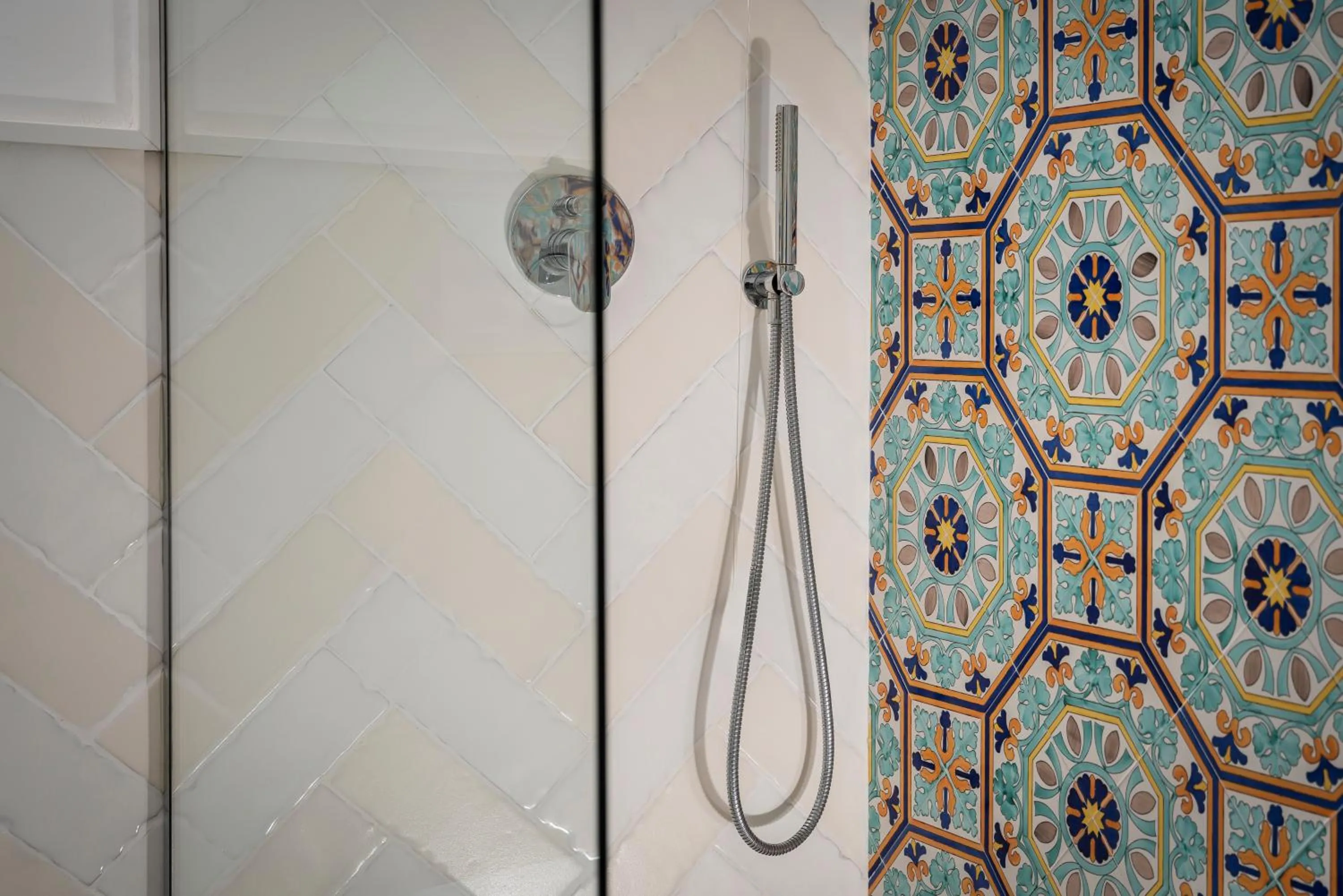 Shower in Hotel Savoia