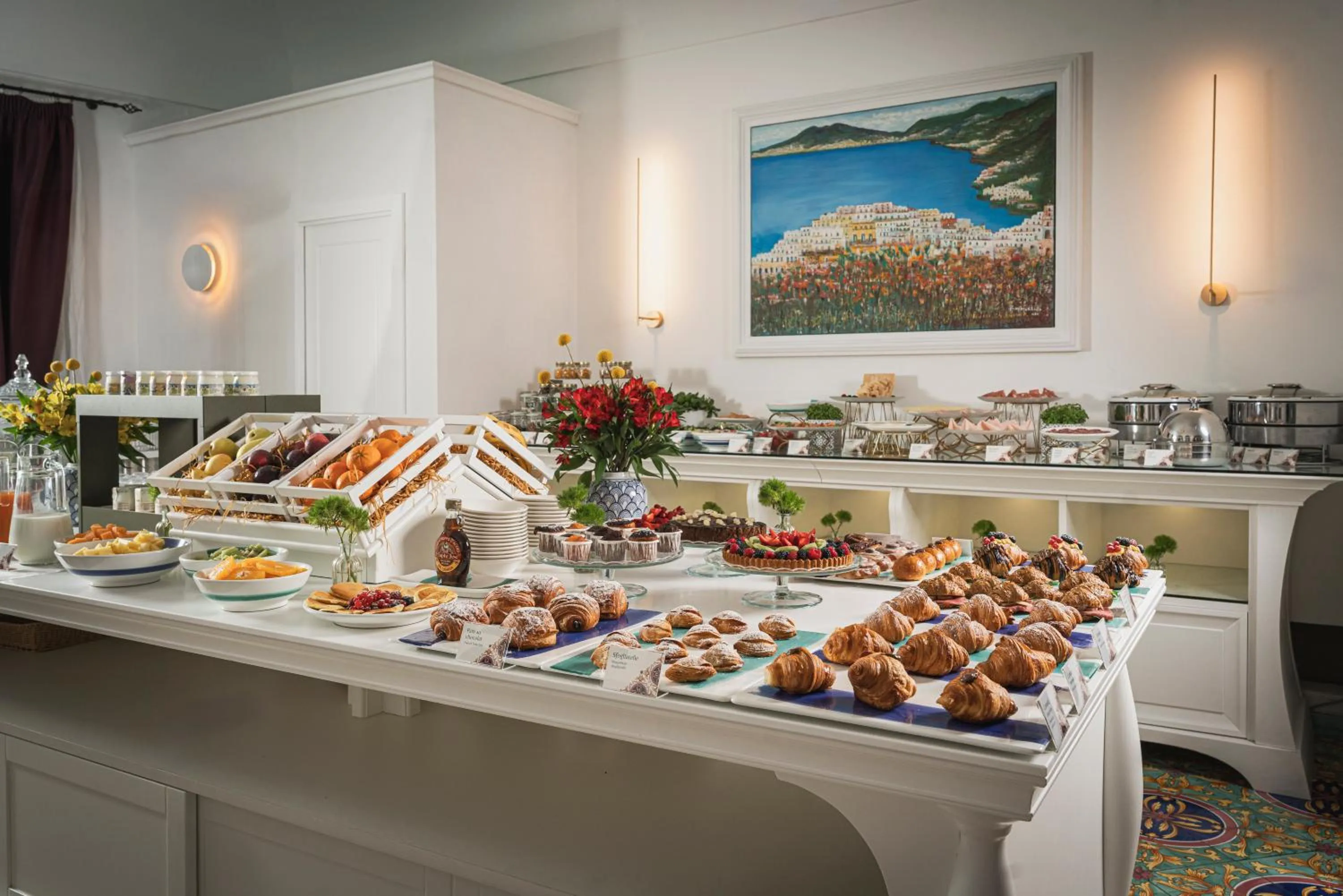 Breakfast in Hotel Savoia