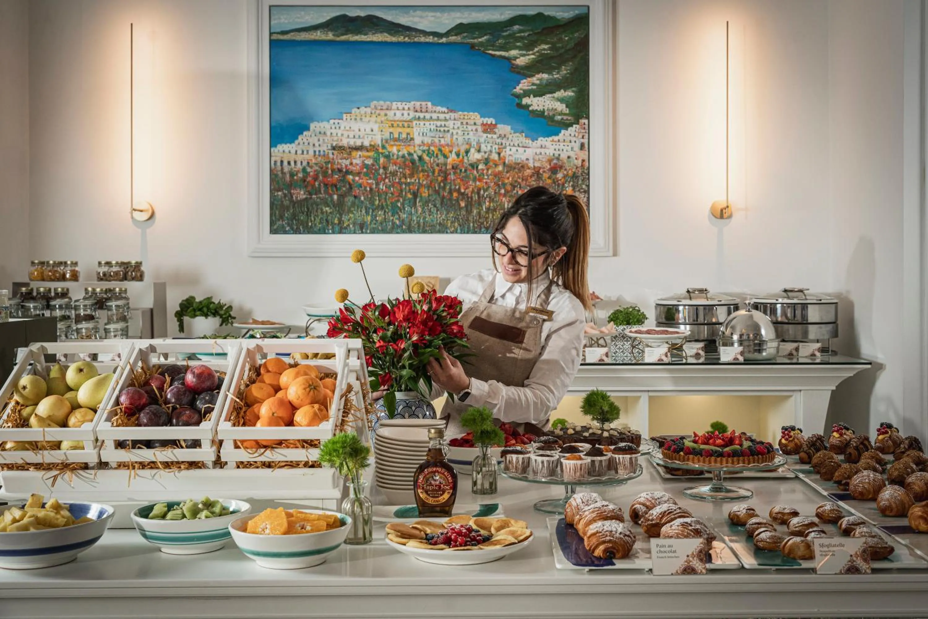 Breakfast in Hotel Savoia