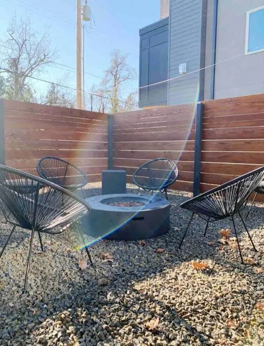 Patio in Mid Century Modern Boise-River Bungalow w/ Hot Tub