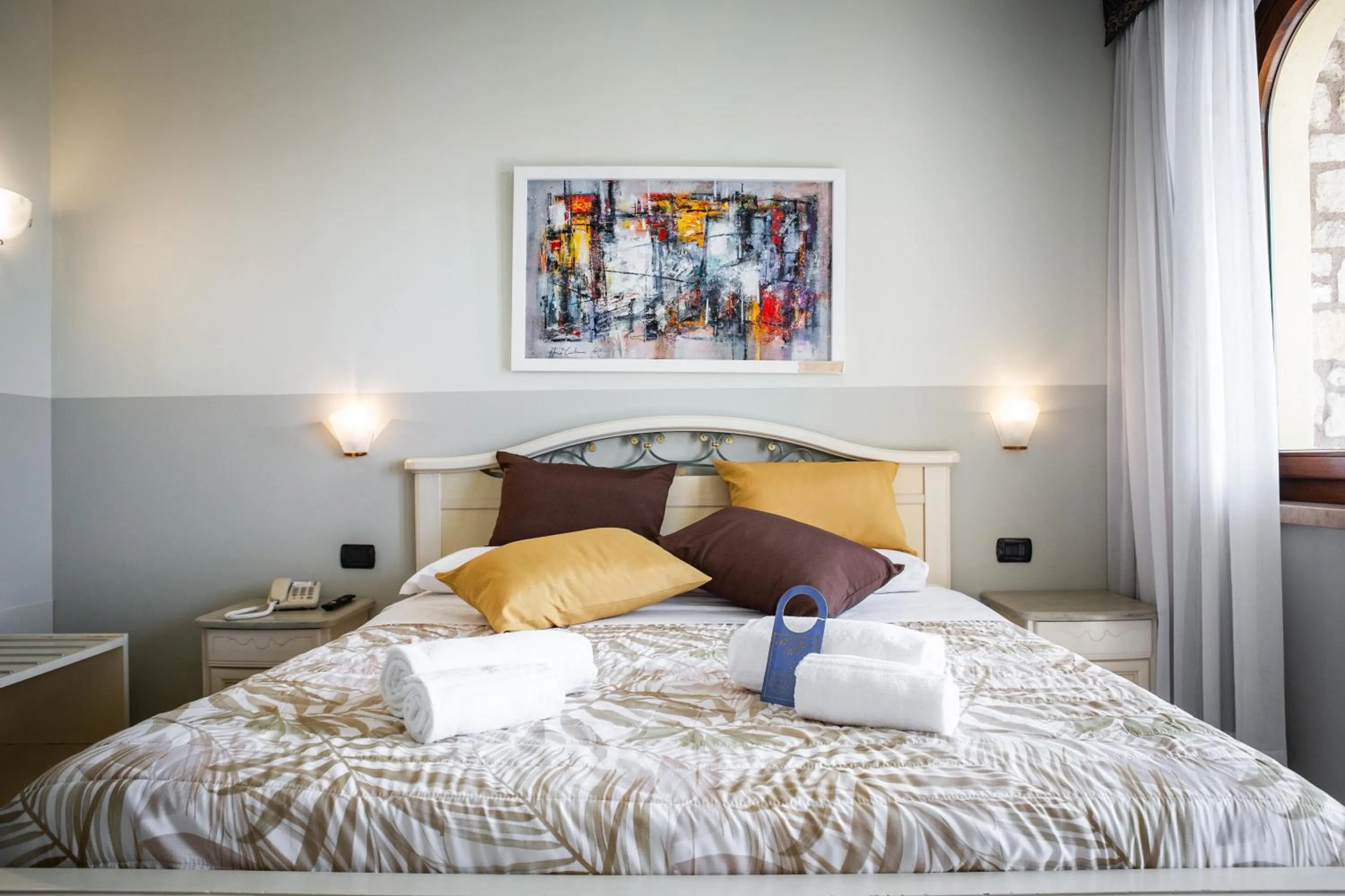 Bed in Villa San Giorgio