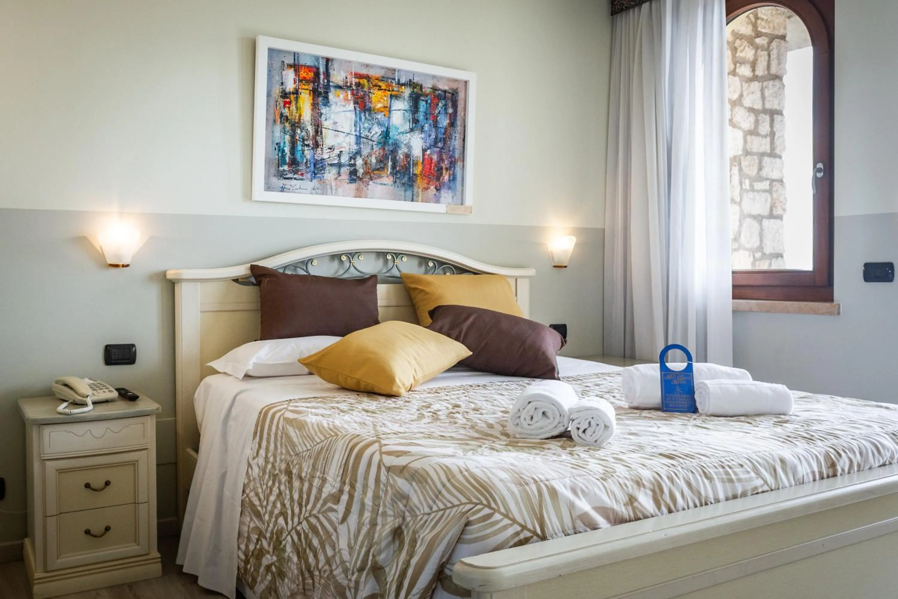 Bed in Villa San Giorgio