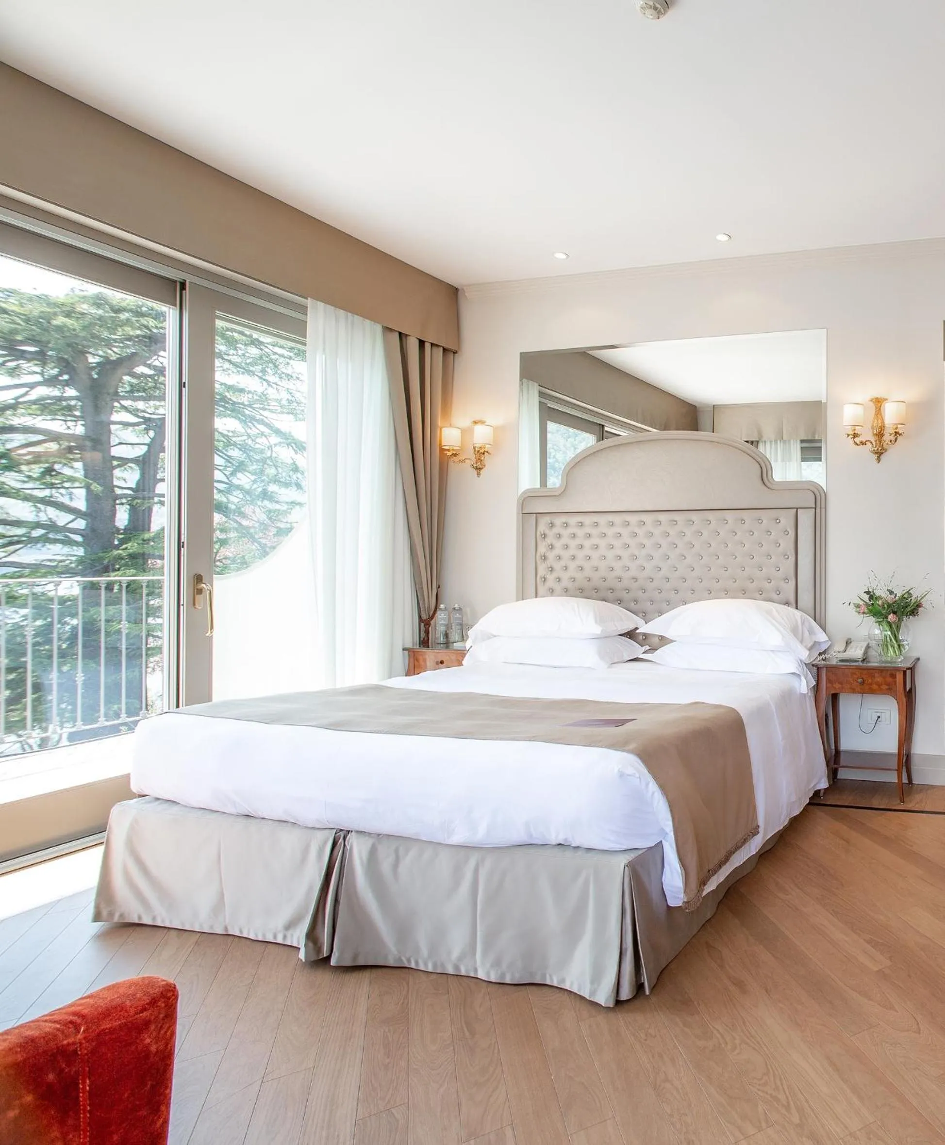 Bedroom, Bed in Hotel Villa Flori