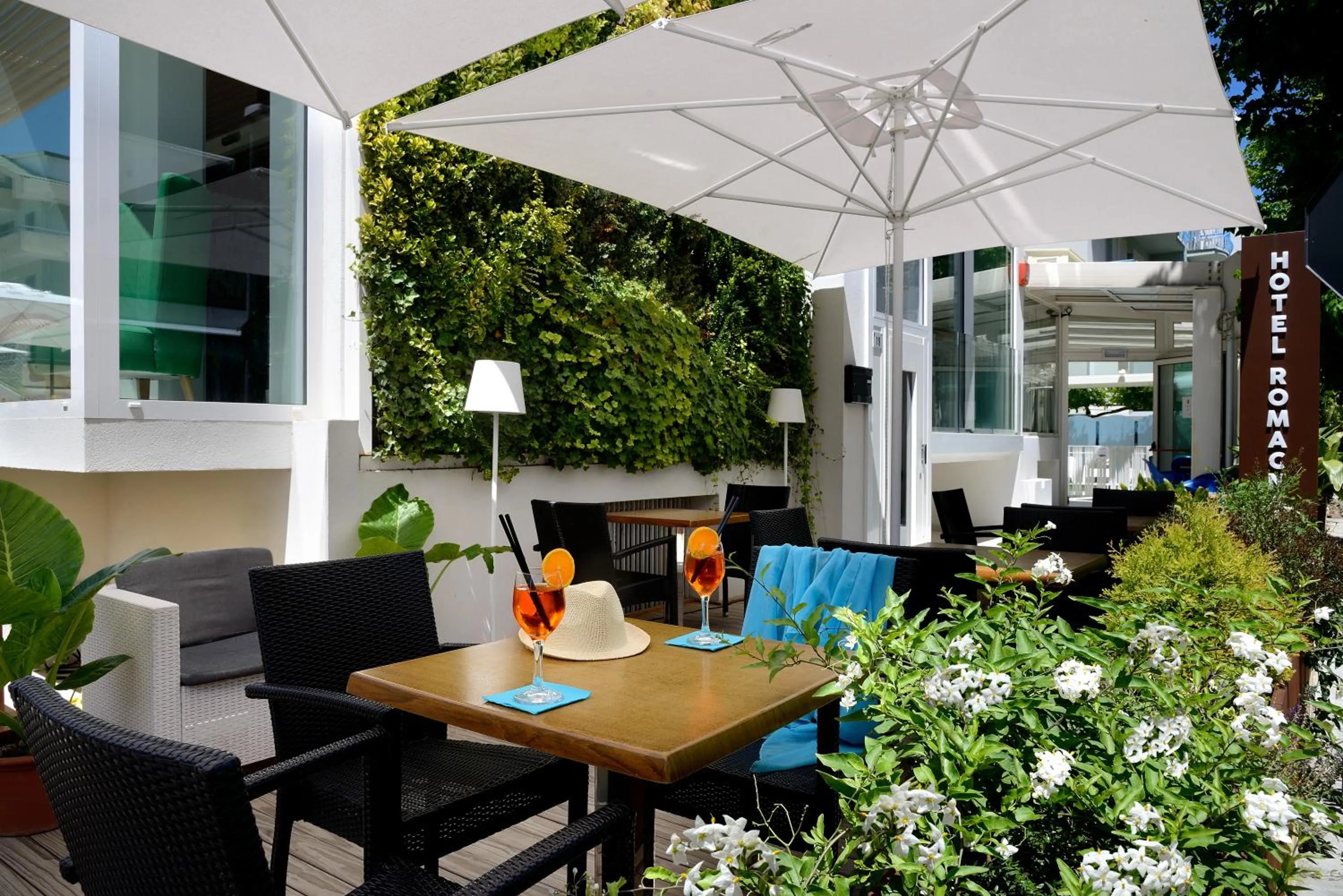 Garden in Hotel Romagna