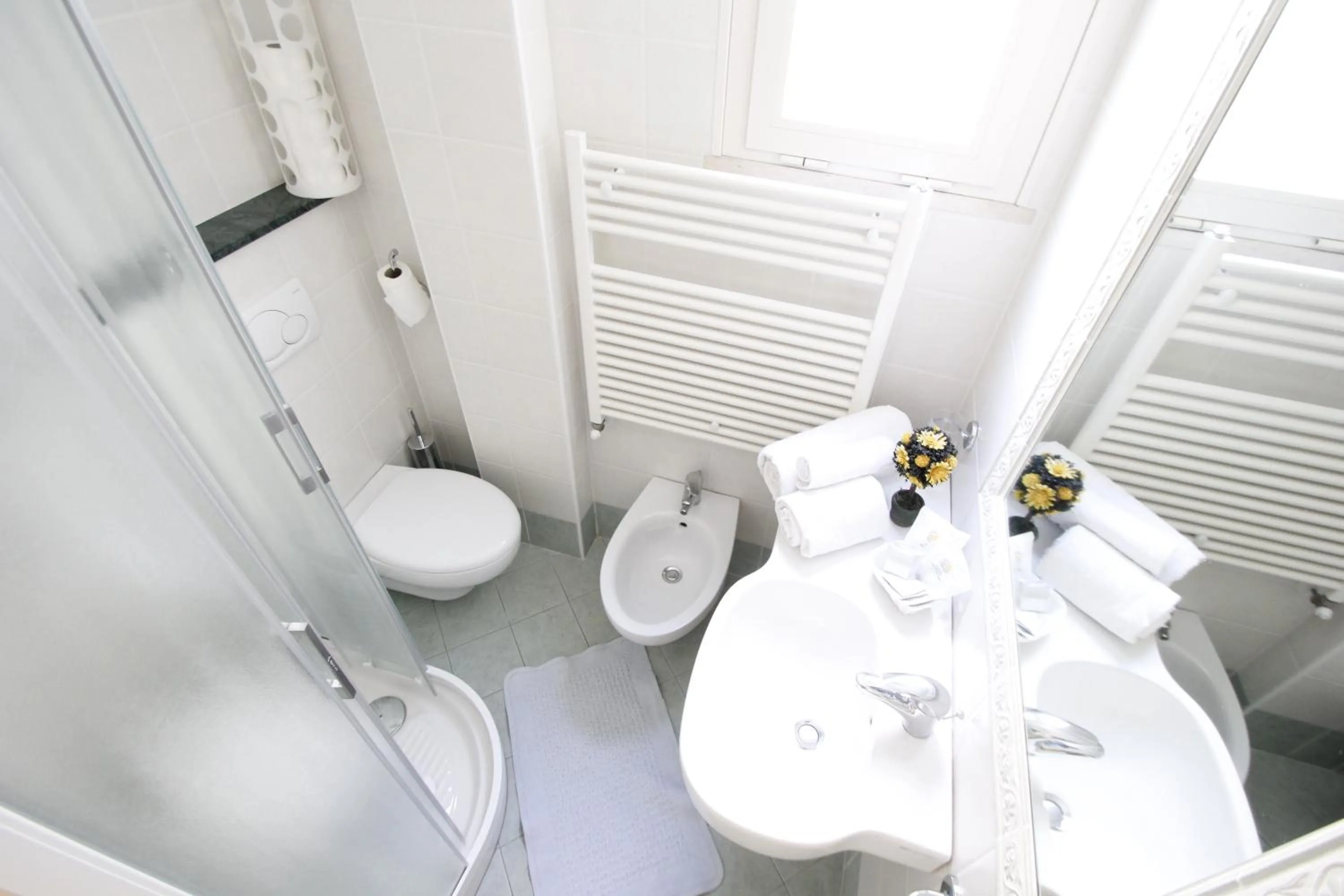 Bathroom in Hotel Romagna