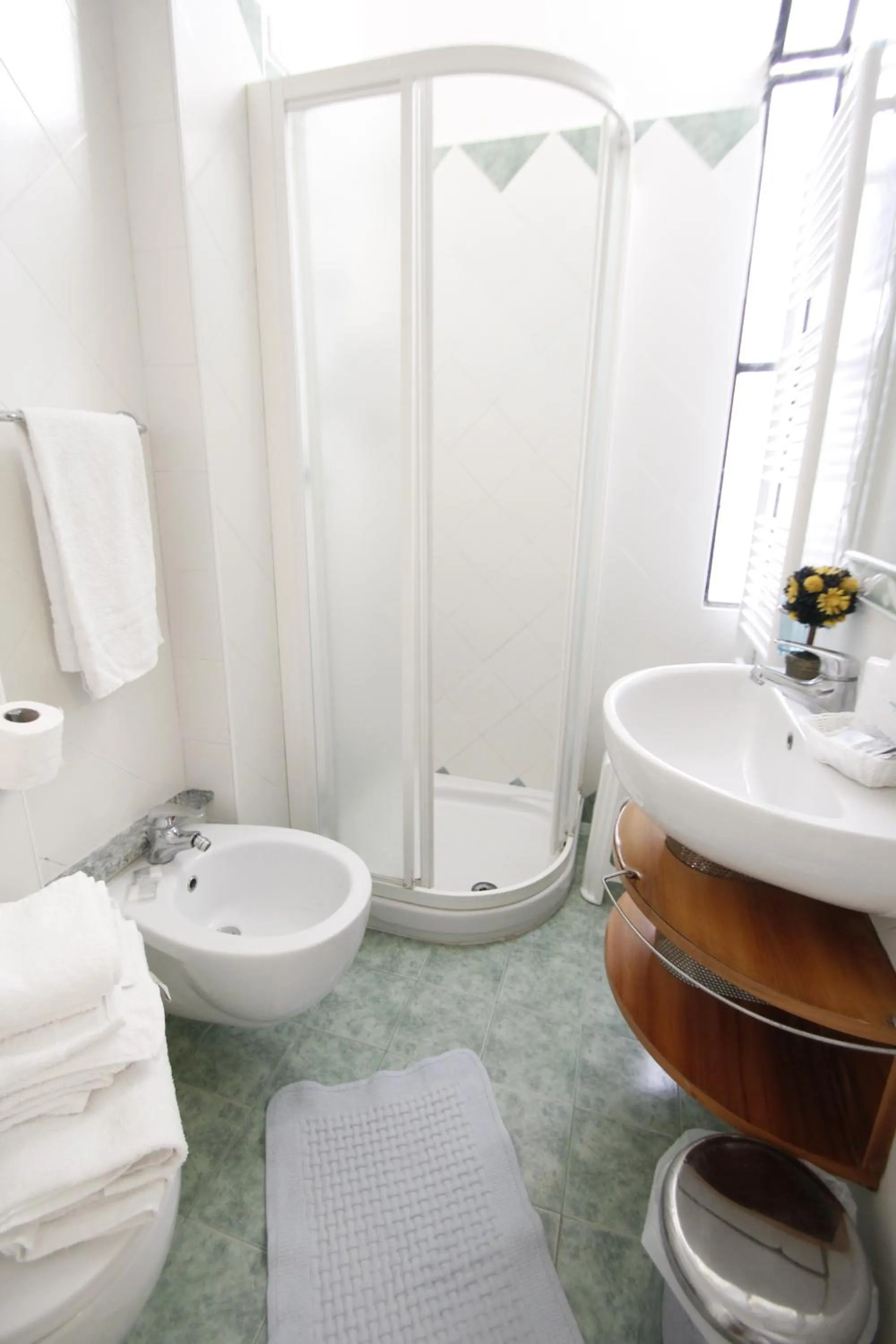 Bathroom in Hotel Romagna