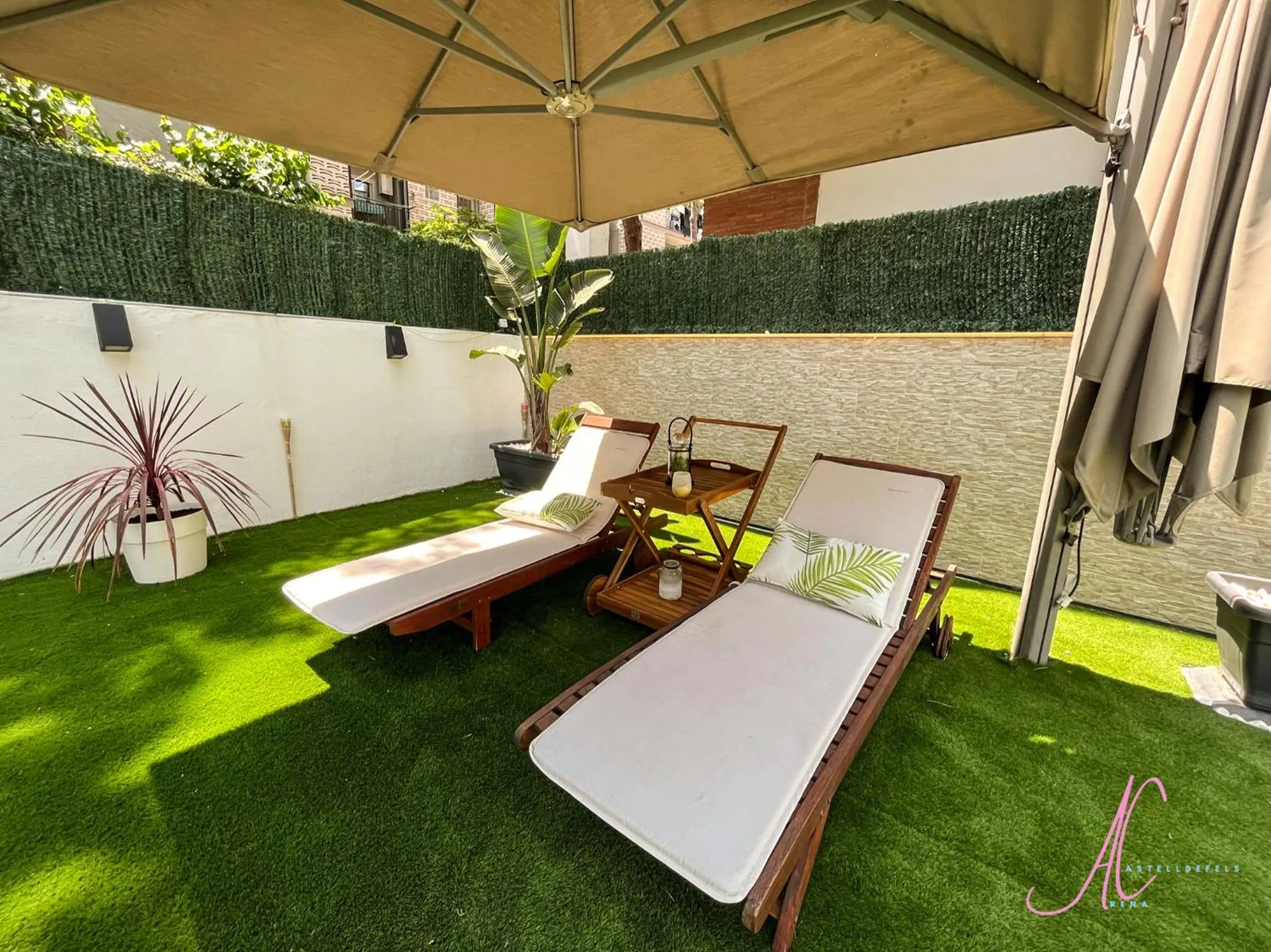 Garden in Arena Castelldefels