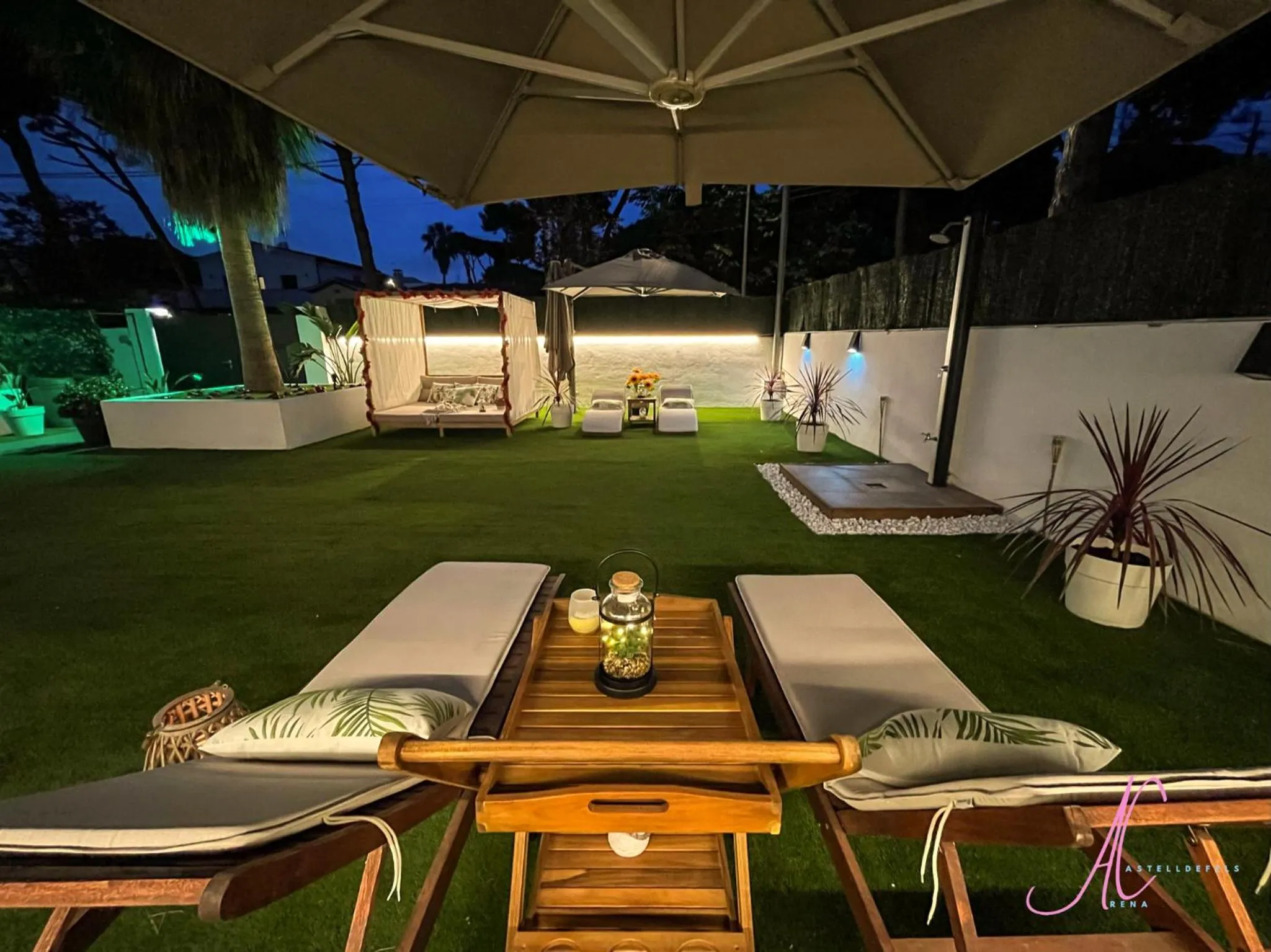Garden in Arena Castelldefels