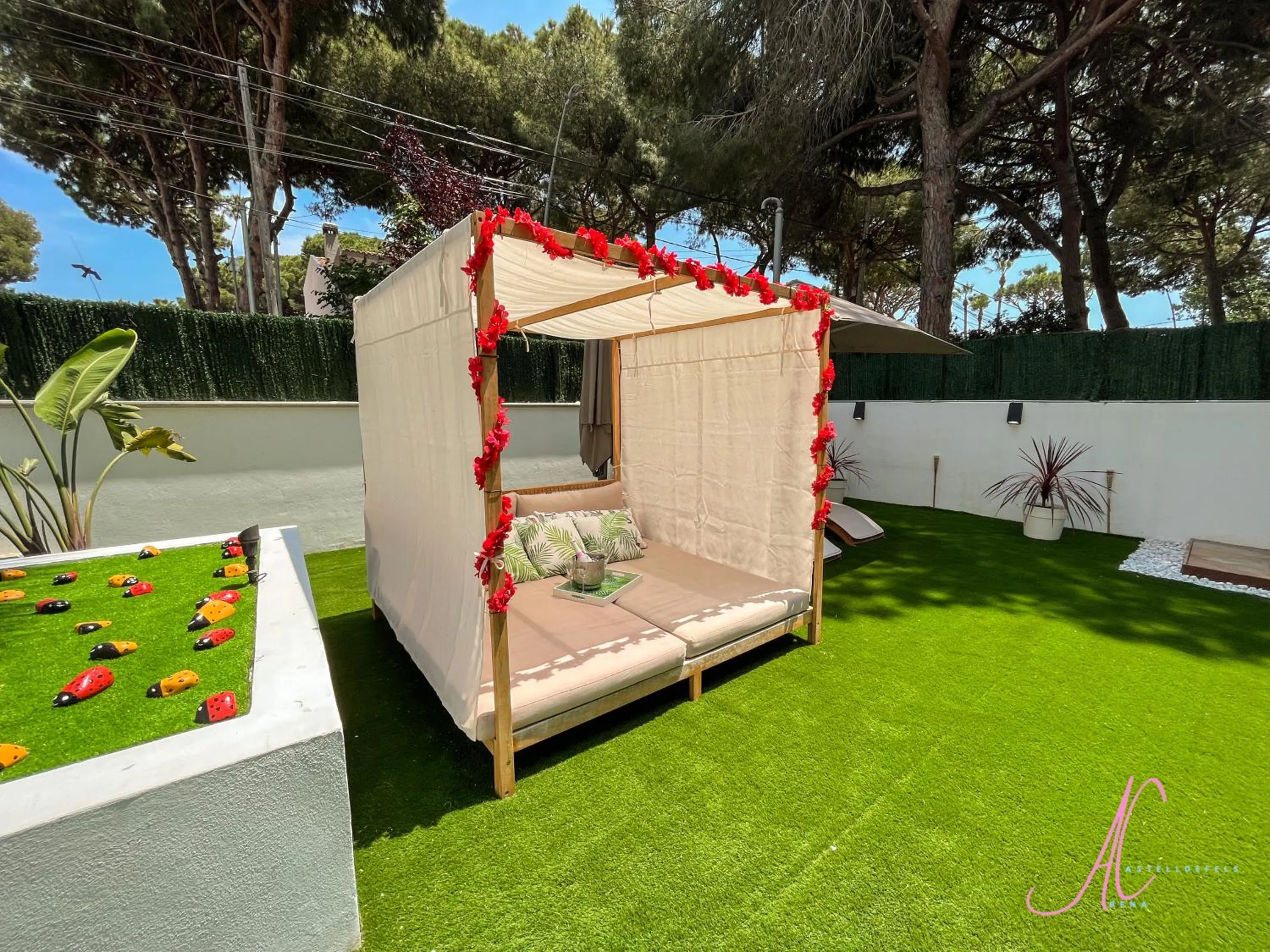 Garden in Arena Castelldefels