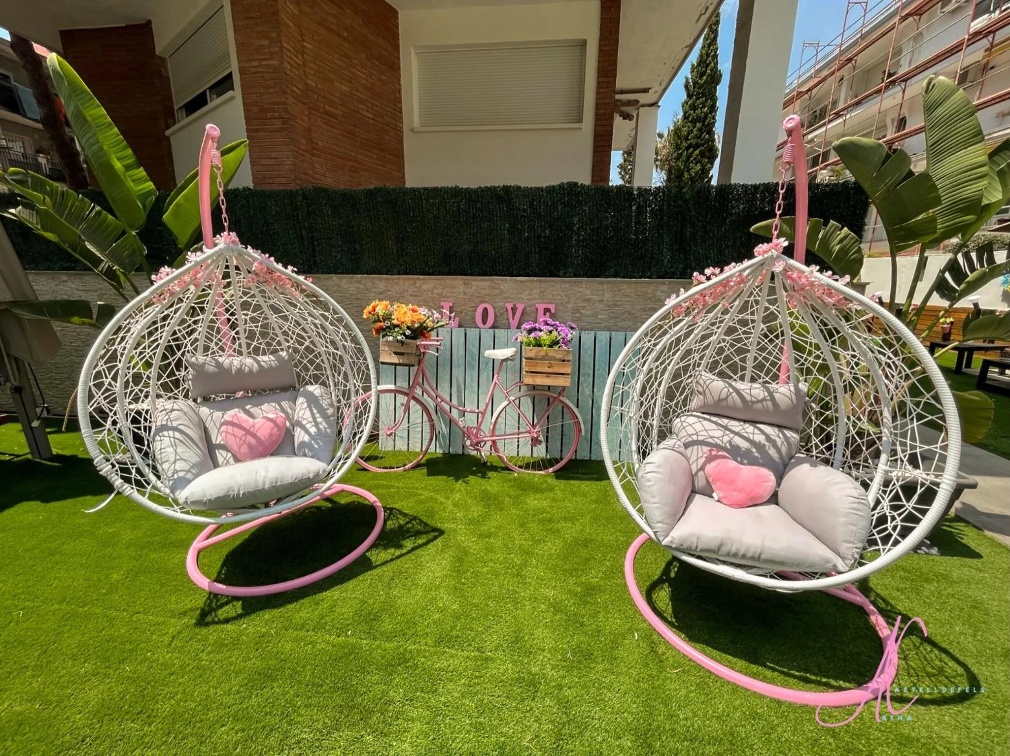 Garden in Arena Castelldefels