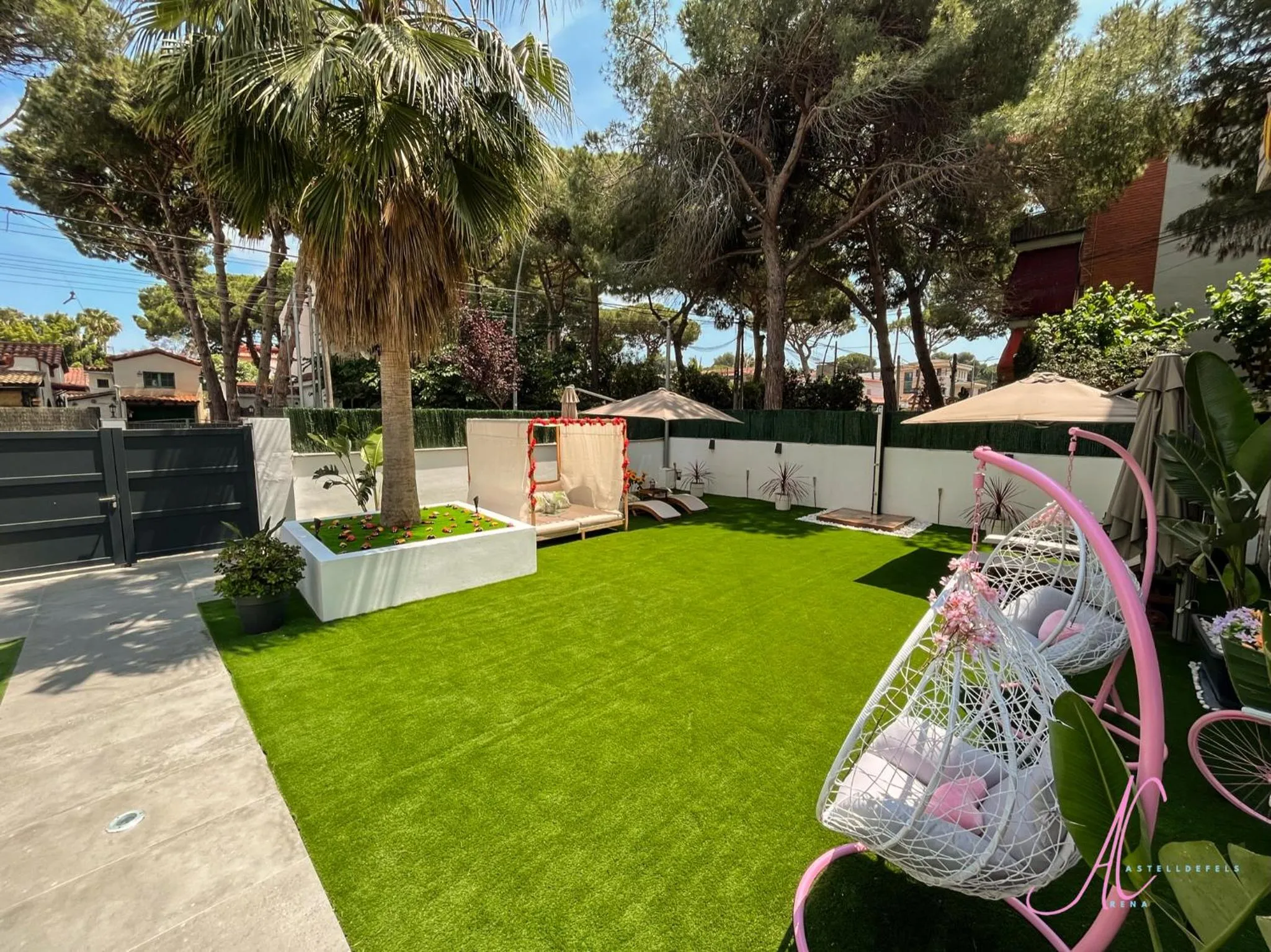 Garden in Arena Castelldefels